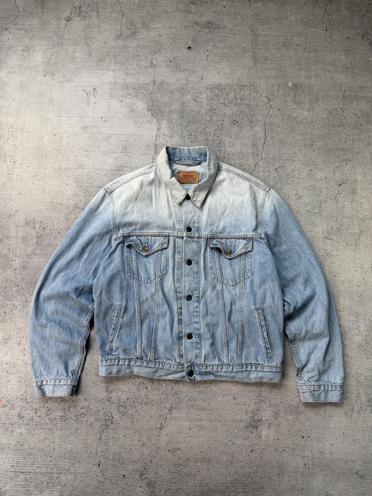 Levi's Levis Vintage Denim Jacket Size US XL / EU 56 / 4 - 2 Thumbnail