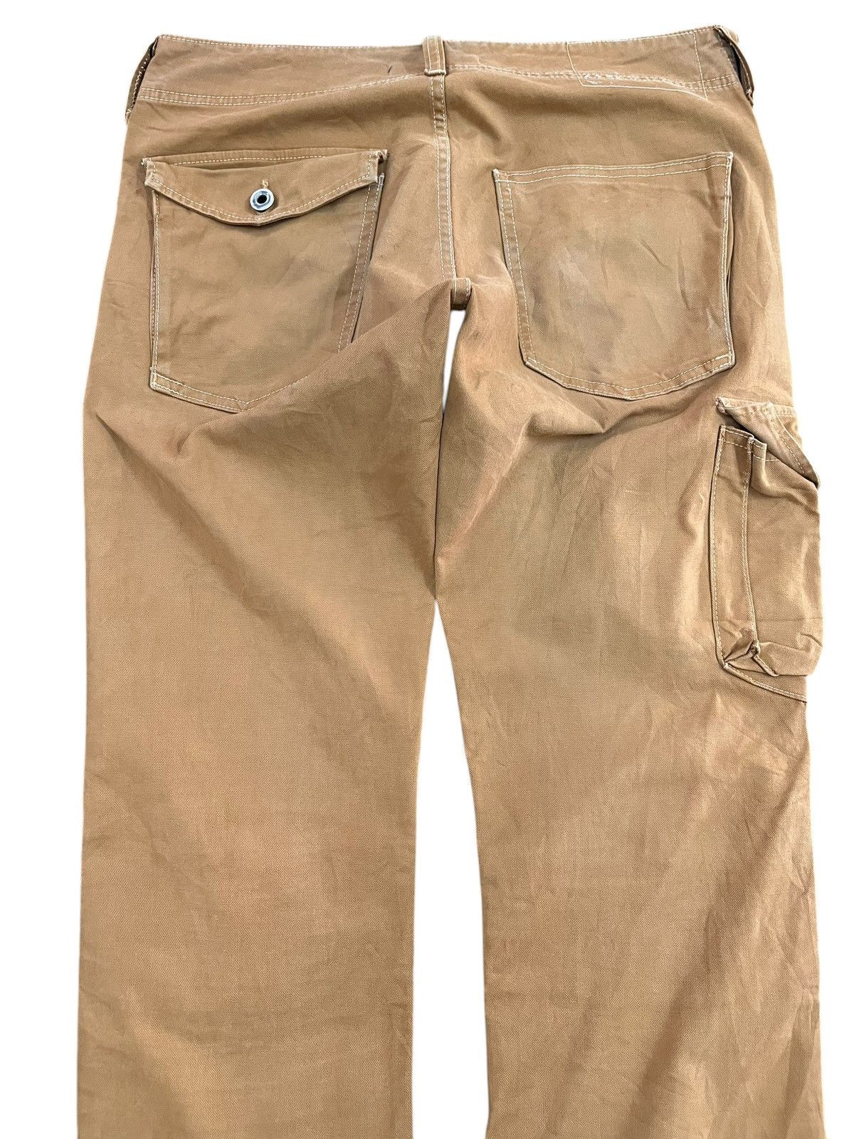 Japanese Brand × Johnbull Vintage Johnbull Brown Cargo Denim Size US 32 / EU 48 - 8 Thumbnail