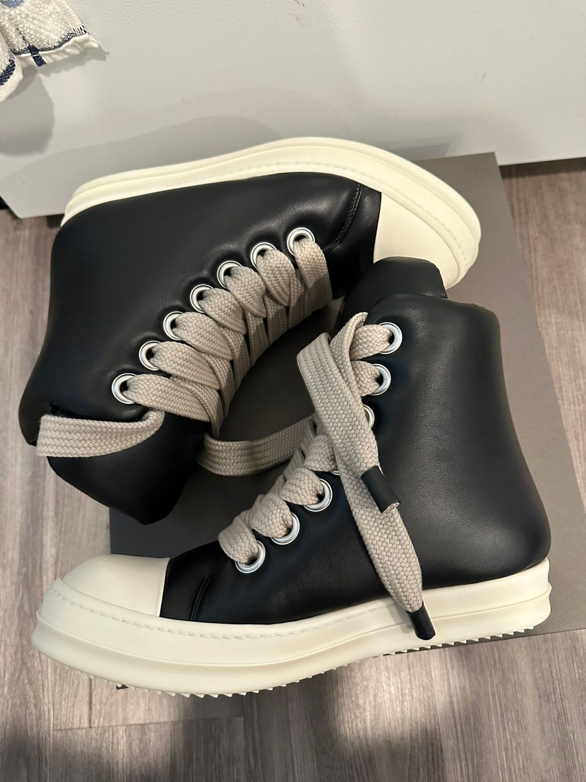 Rick Owens Rick Owens Jumbo Lace Padded Ramones Size US 11 / EU 44 - 3 Thumbnail