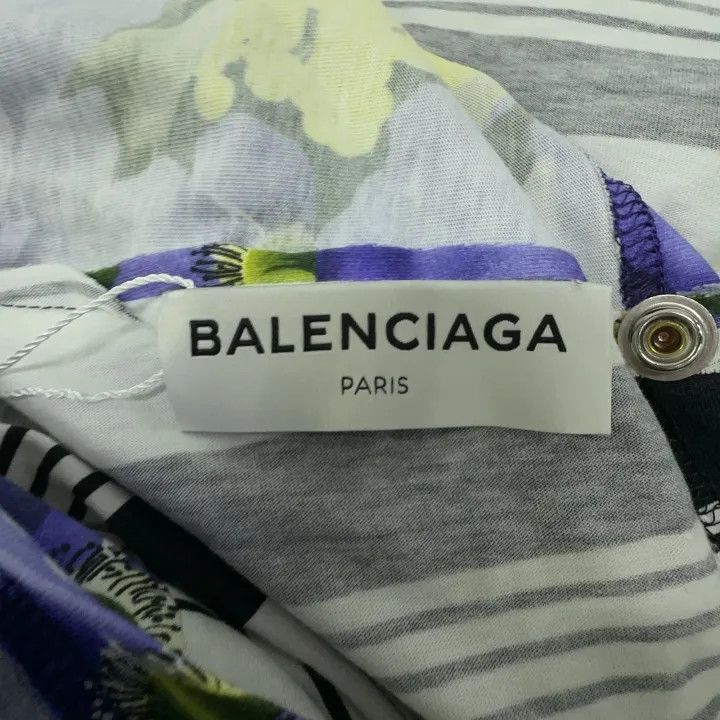 Balenciaga Balenciaga Casual Stylish Irregular Dress 0079-2507 Size US 38 / EU 54 - 4 Thumbnail