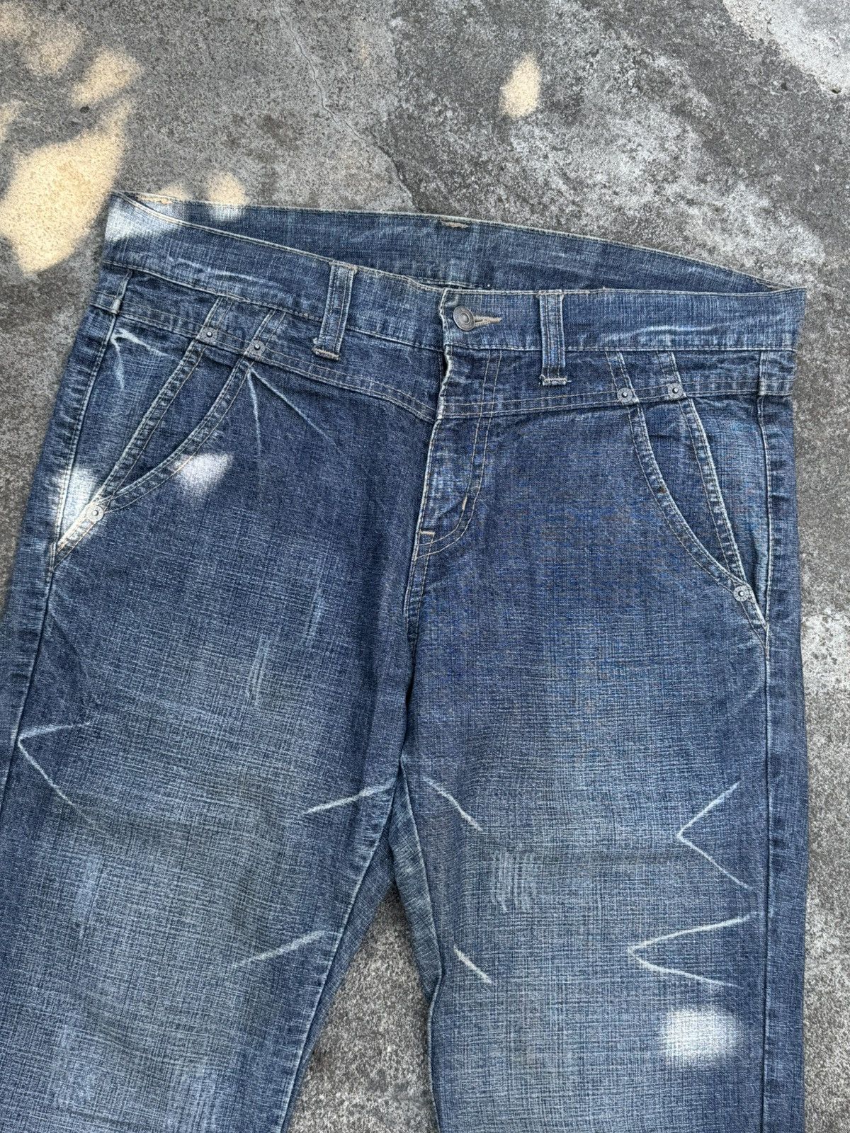 PPFM PPFM Denim Pants Japanese Ifsix Hysteric Styled Size US 32 / EU 48 - 5 Thumbnail