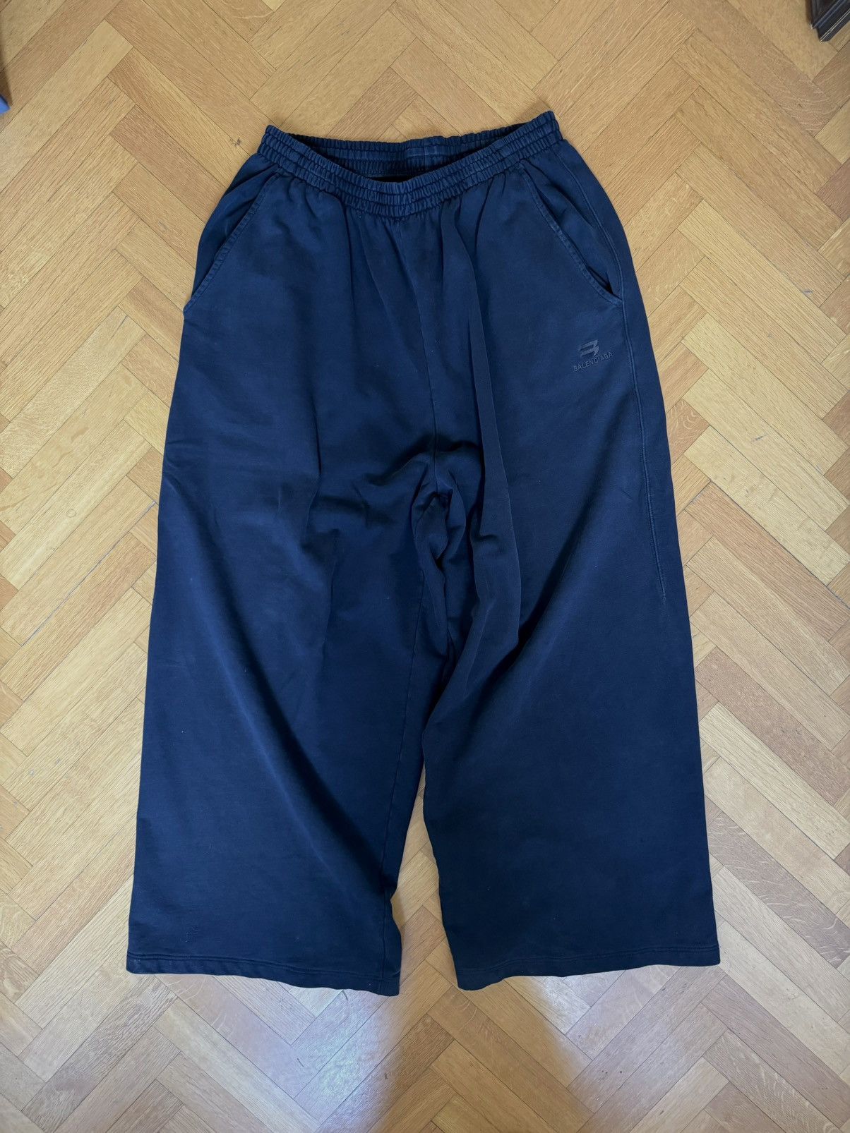 Balenciaga BALENCIAGA blue joggers Size US 36 / EU 52 - 2 Thumbnail