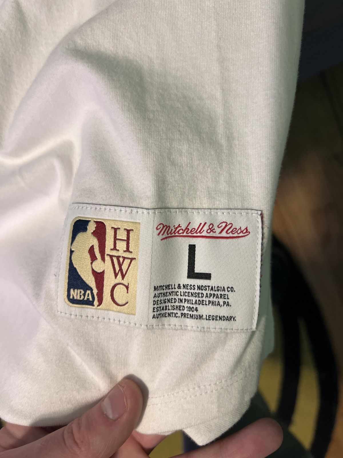 Mitchell & Ness Detroit pistons button up baseball jersey Size US L / EU 52-54 / 3 - 1 Thumbnail