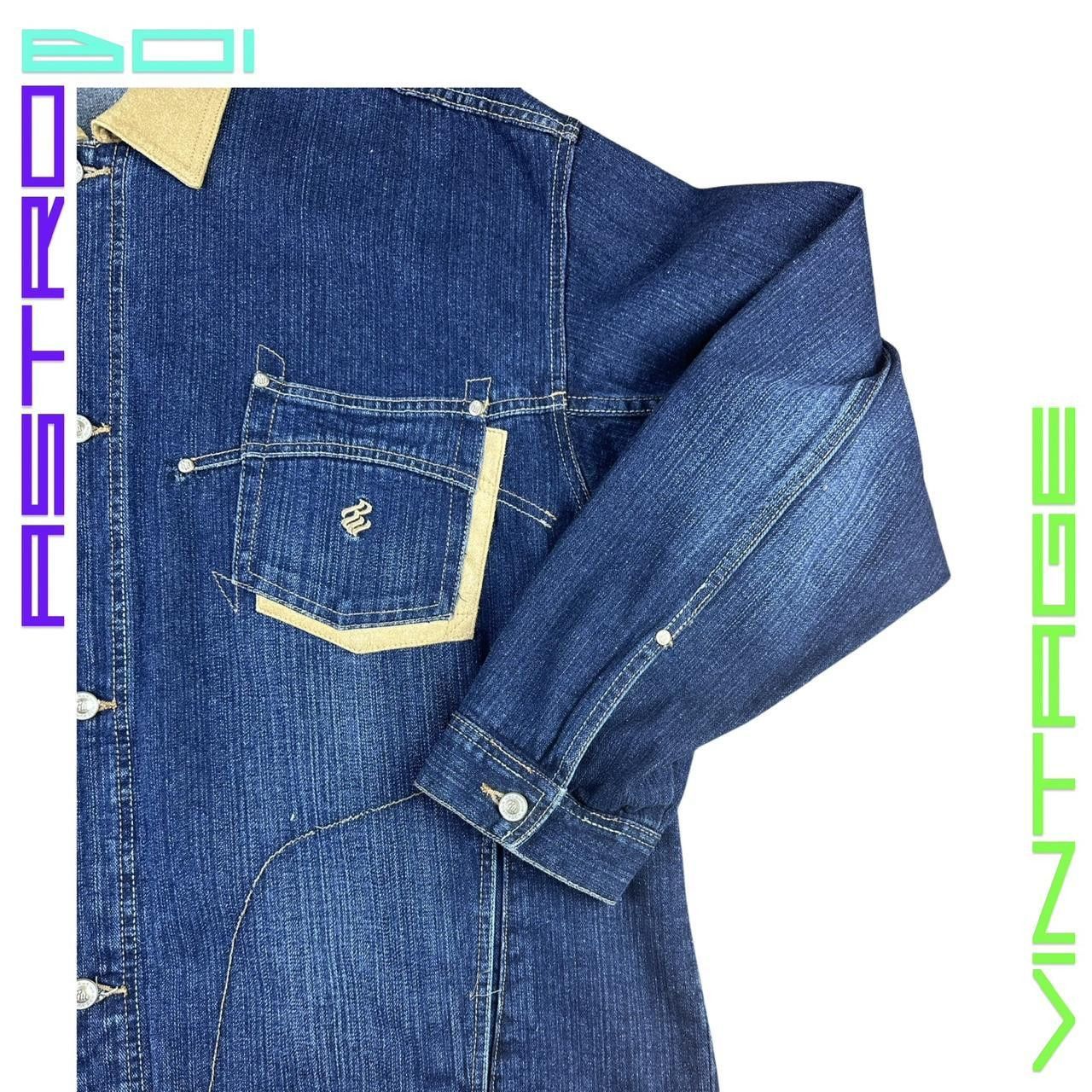 Phat Farm VINTAGE PHAT FARM BLUE OVERSIZED DENIM JACKET_ XXL Size US XXL / EU 58 / 5 - 4 Thumbnail