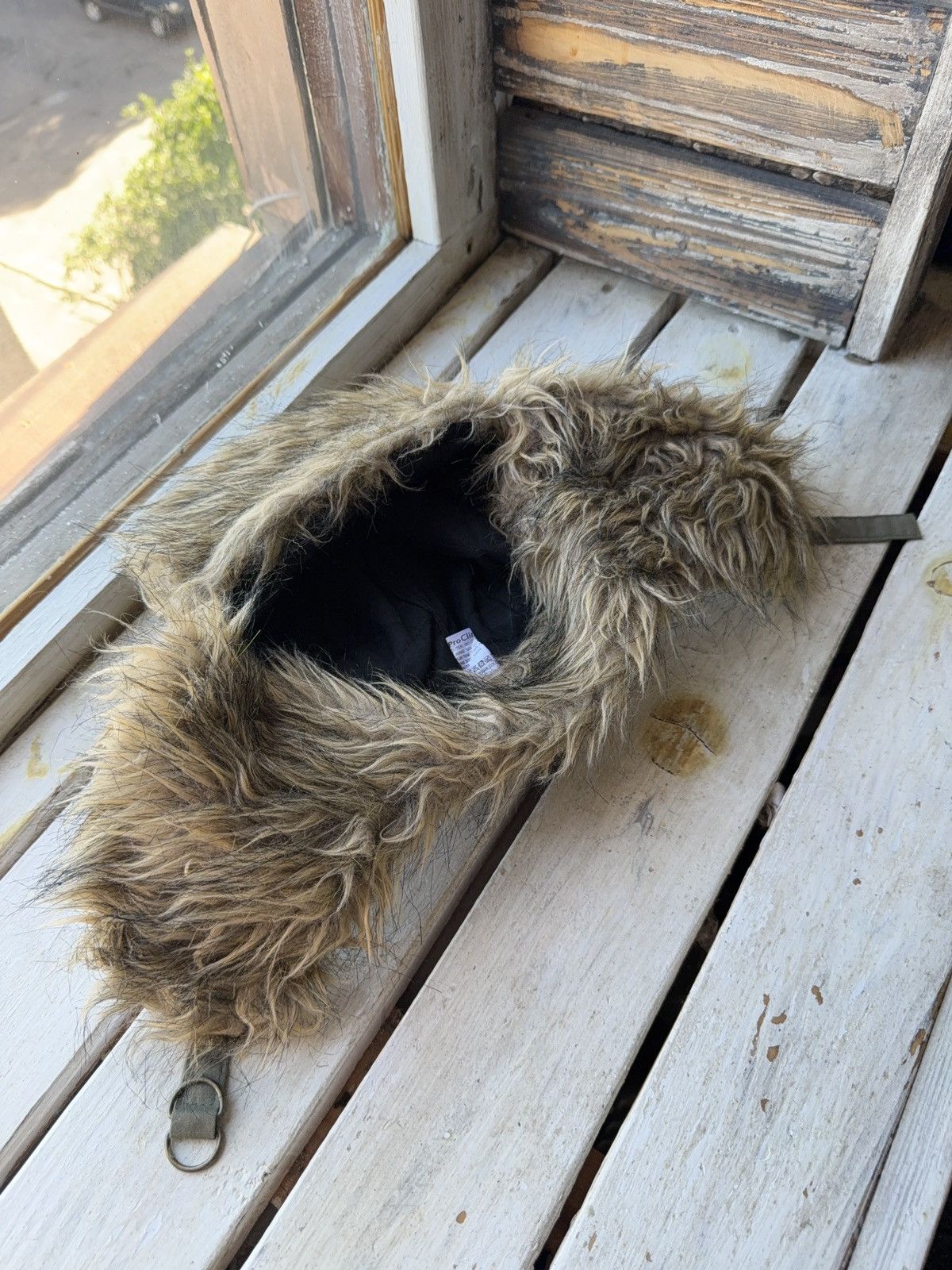 Vintage Y2K Vintage Fuzzy Hat Mohair knit Ushanka Trapper hat retro Size ONE SIZE - 7 Thumbnail