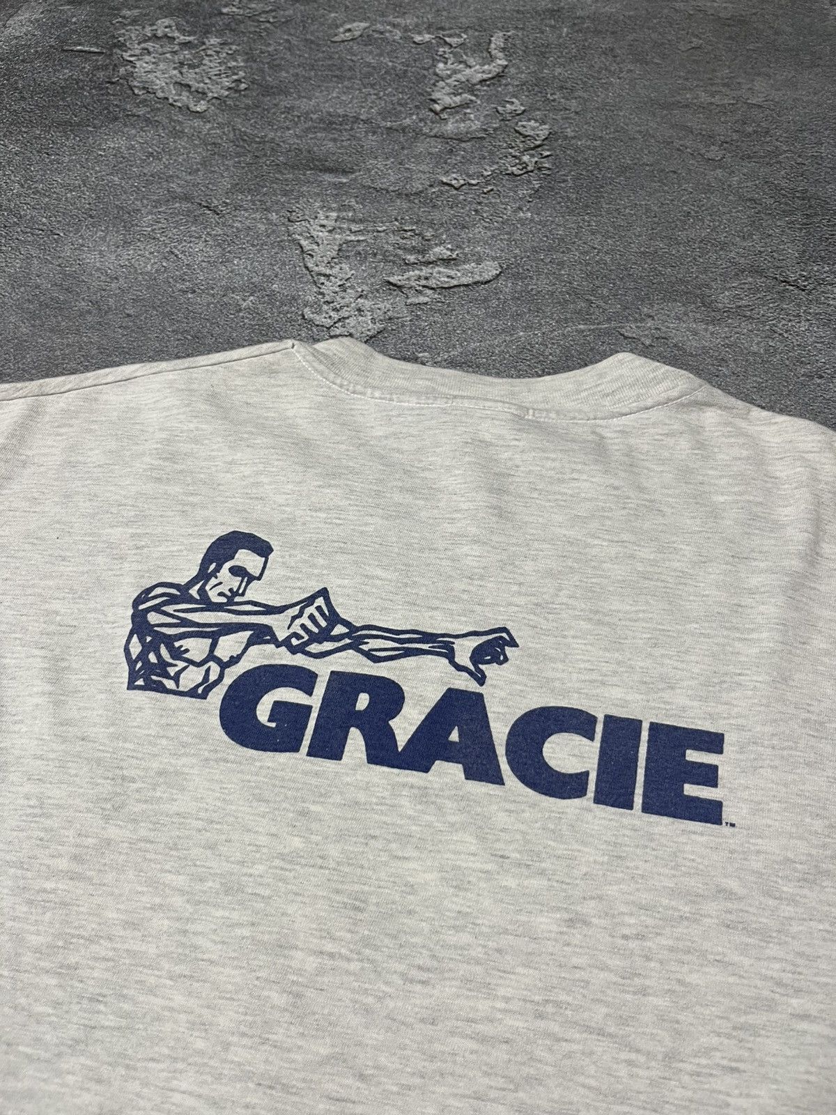 Vintage RARE Vintage 90s Gracie Jiu-Jitsu Shirt Size US L / EU 52-54 / 3 - 2 Thumbnail