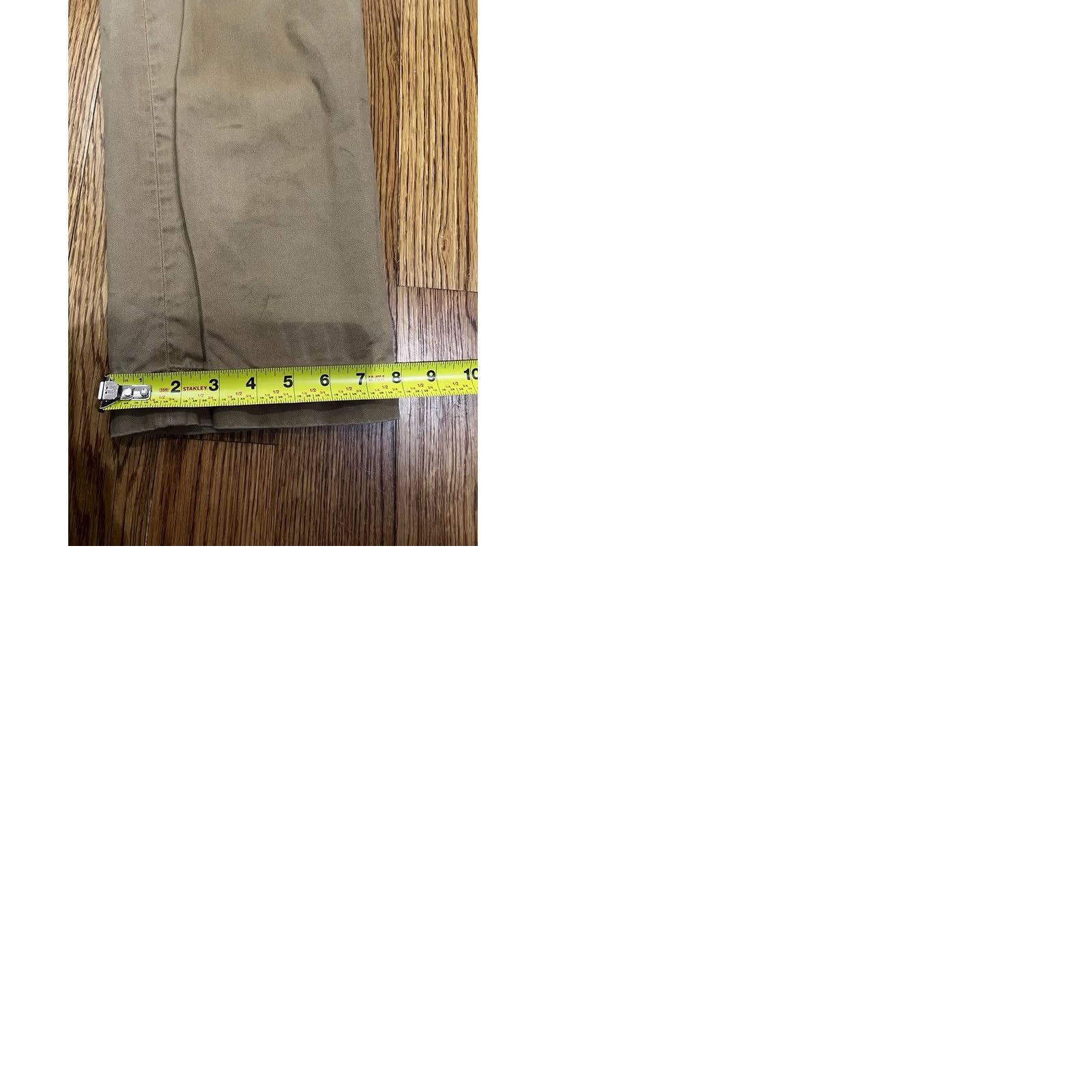Polo Ralph Lauren Polo Ralph Lauren Chino Pants Men's Beige Cotton Twill Flat Front Straight Leg 32x30 Regular Fit Size US XS / EU 42 / 0 - 9 Thumbnail
