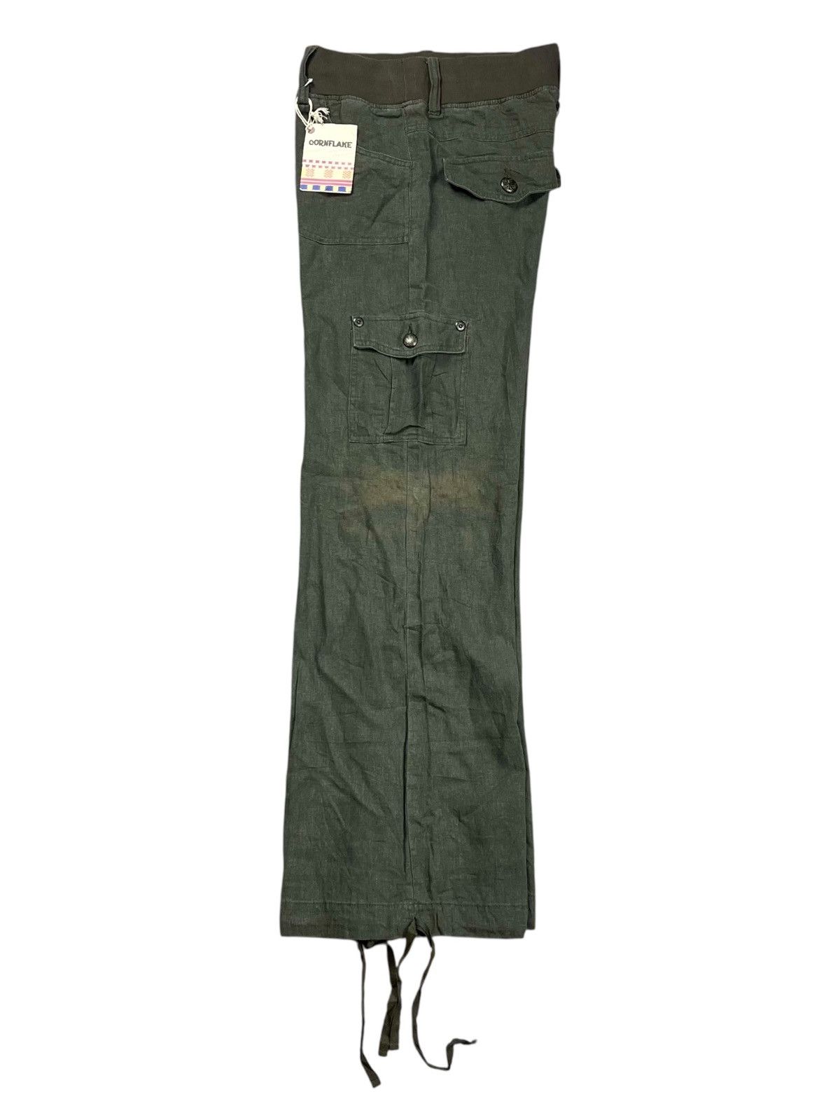 Le Grande Bleu (L.G.B.) 2000s Cornflake - Apocalypse Style Easy Pants Flared Cargo Size US 29 - 3 Thumbnail