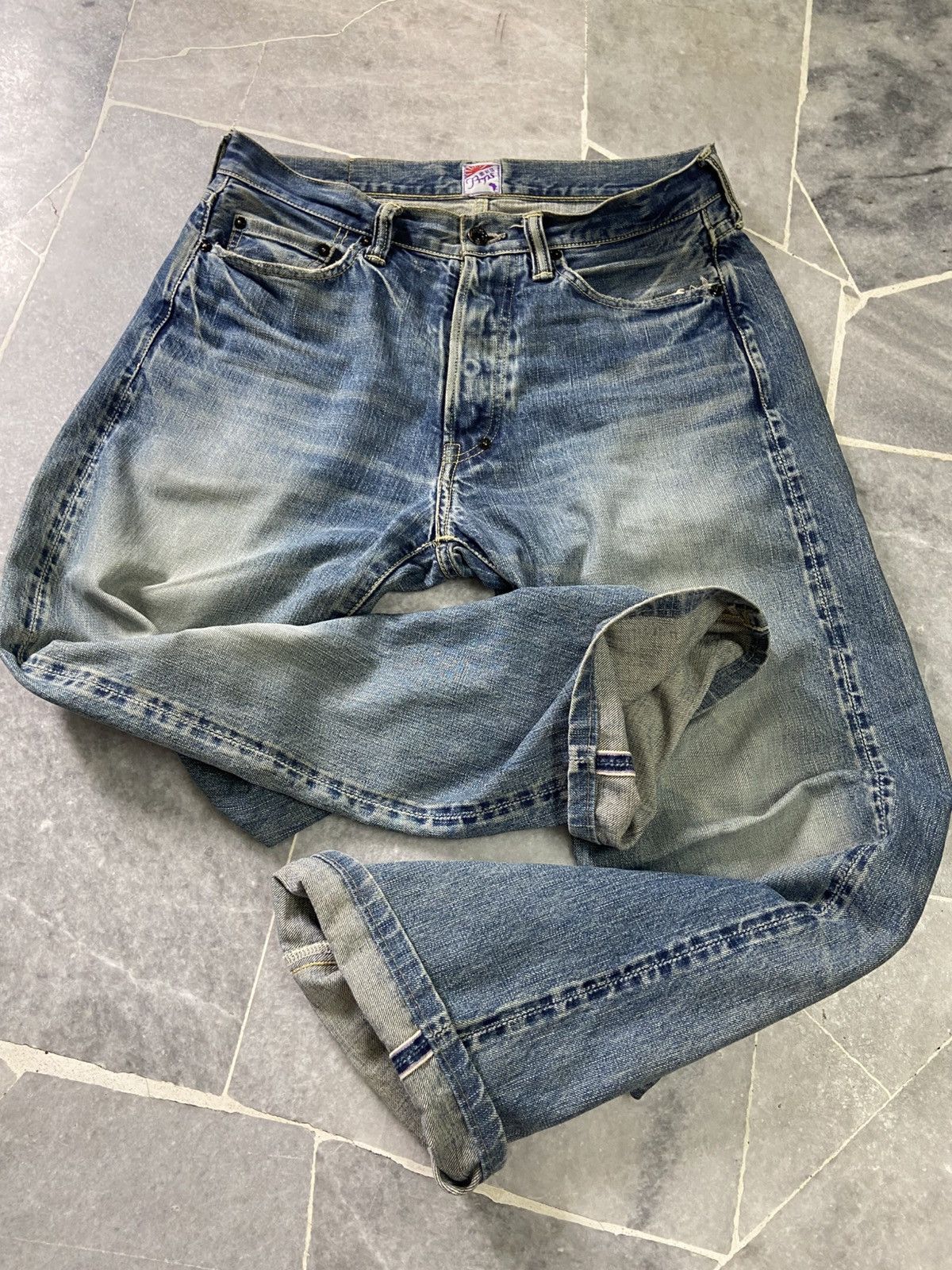 Prps PRPS Distressed Selvedge denim jeans Size US 31 - 9 Thumbnail