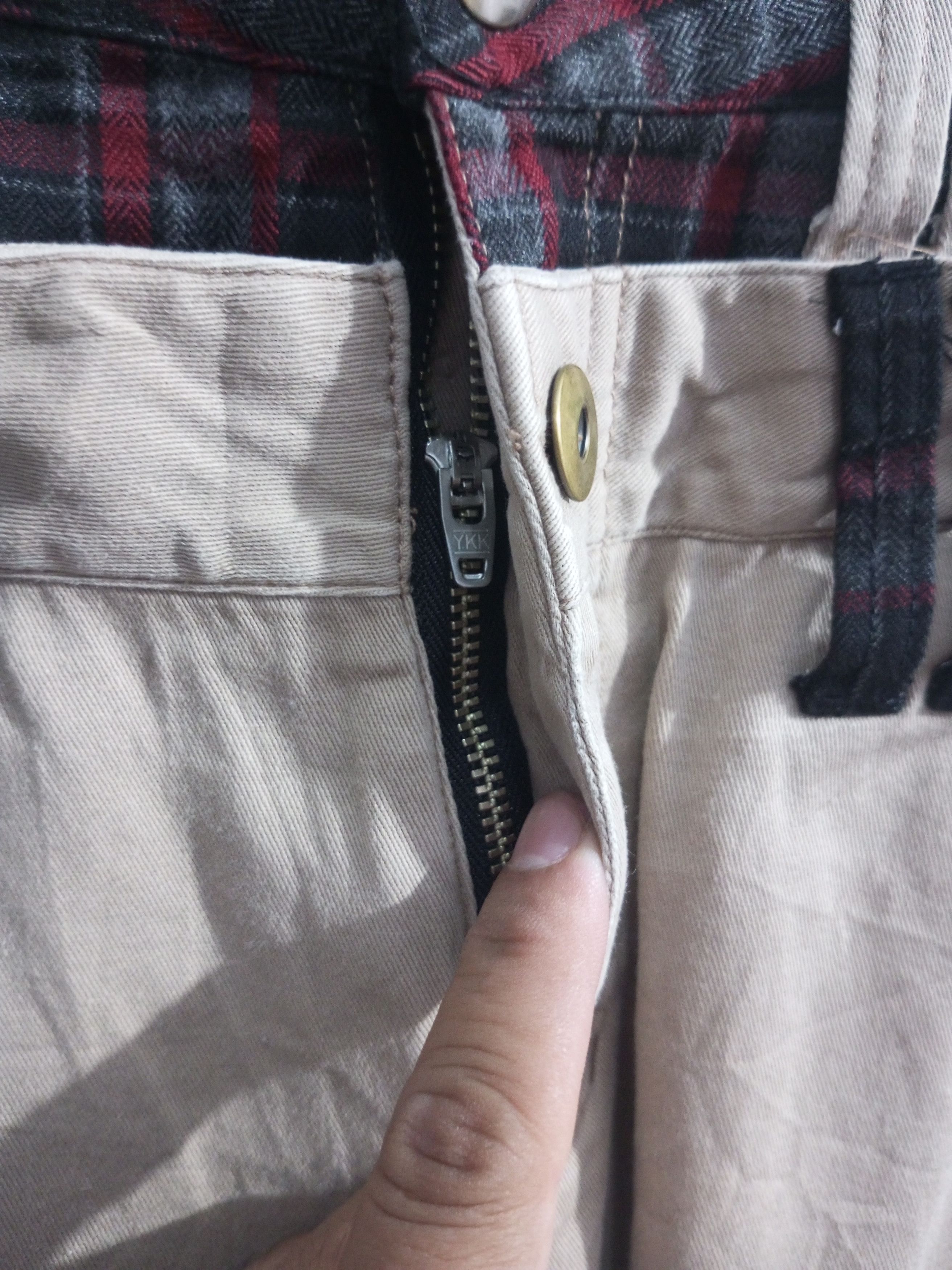 Japanese Brand Japanese brand Ragout double waist chekerd pants Size US 31 - 7 Thumbnail