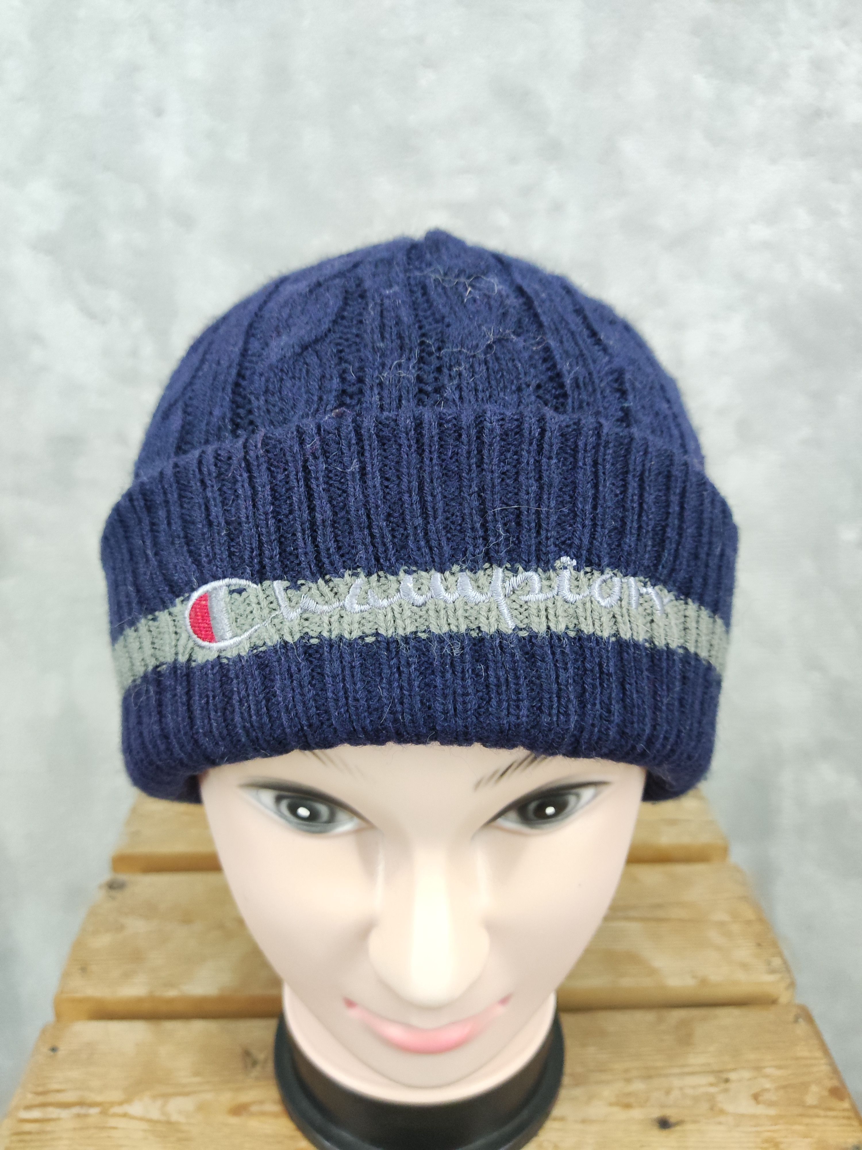 Champion Champion Spellout Beanie Hat Size ONE SIZE - 2 Thumbnail