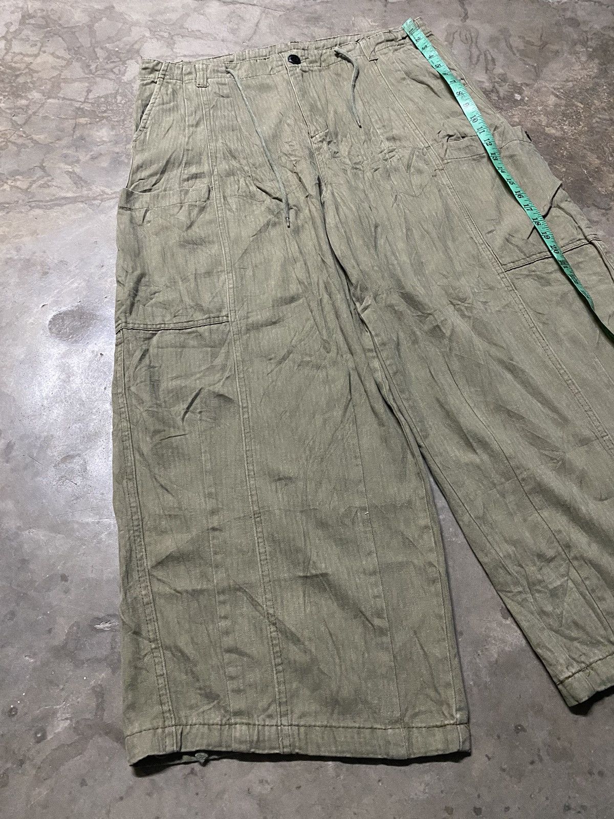 Japanese Brand Baggy Jeans Y2k Aelfric Eden PMGO Dope Loose Crazy Size US 36 / EU 52 - 7 Thumbnail