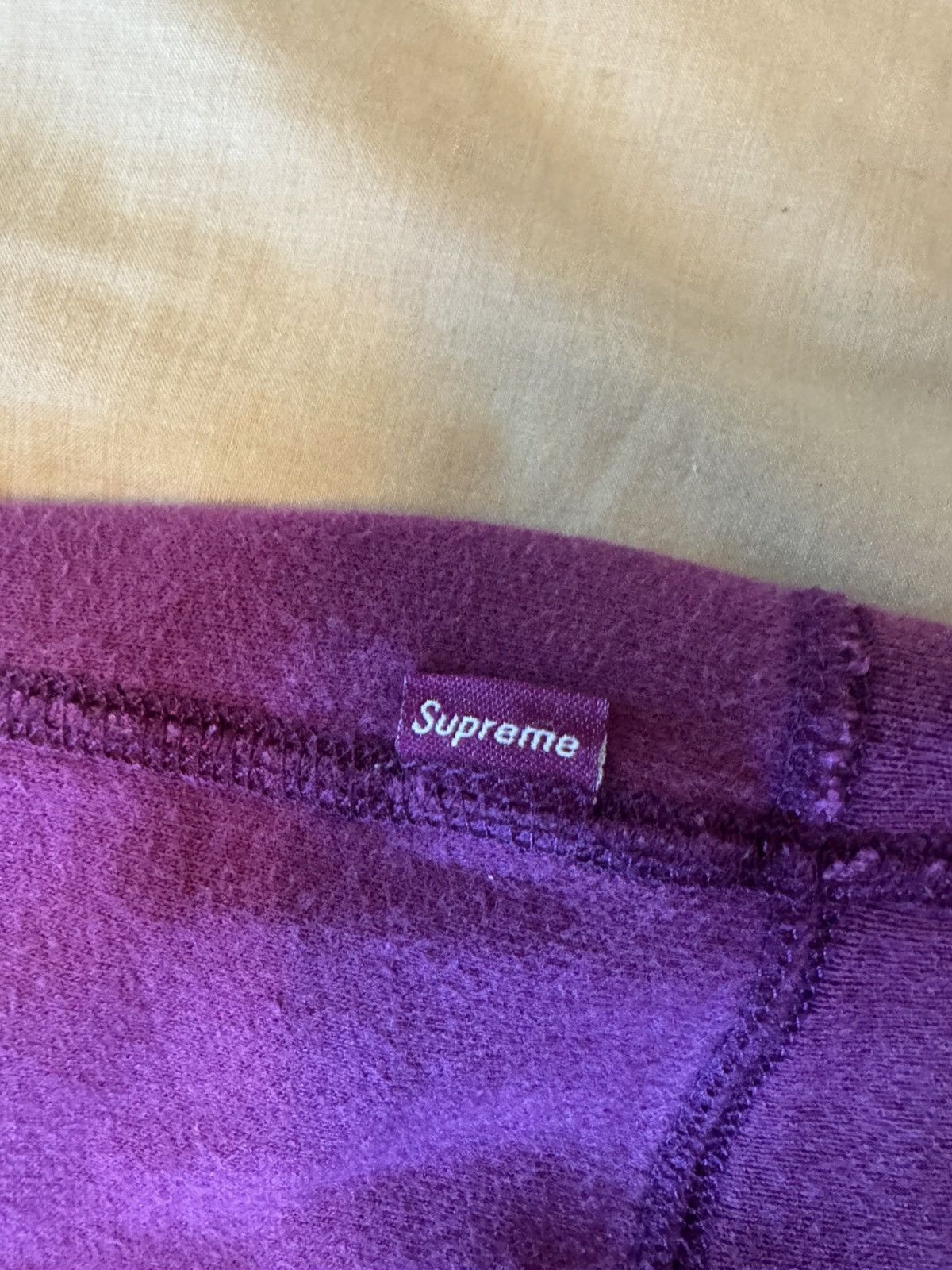 Supreme Supreme 07 teal on magenta screen print box logo crewneck Size US XL / EU 56 / 4 - 4 Thumbnail