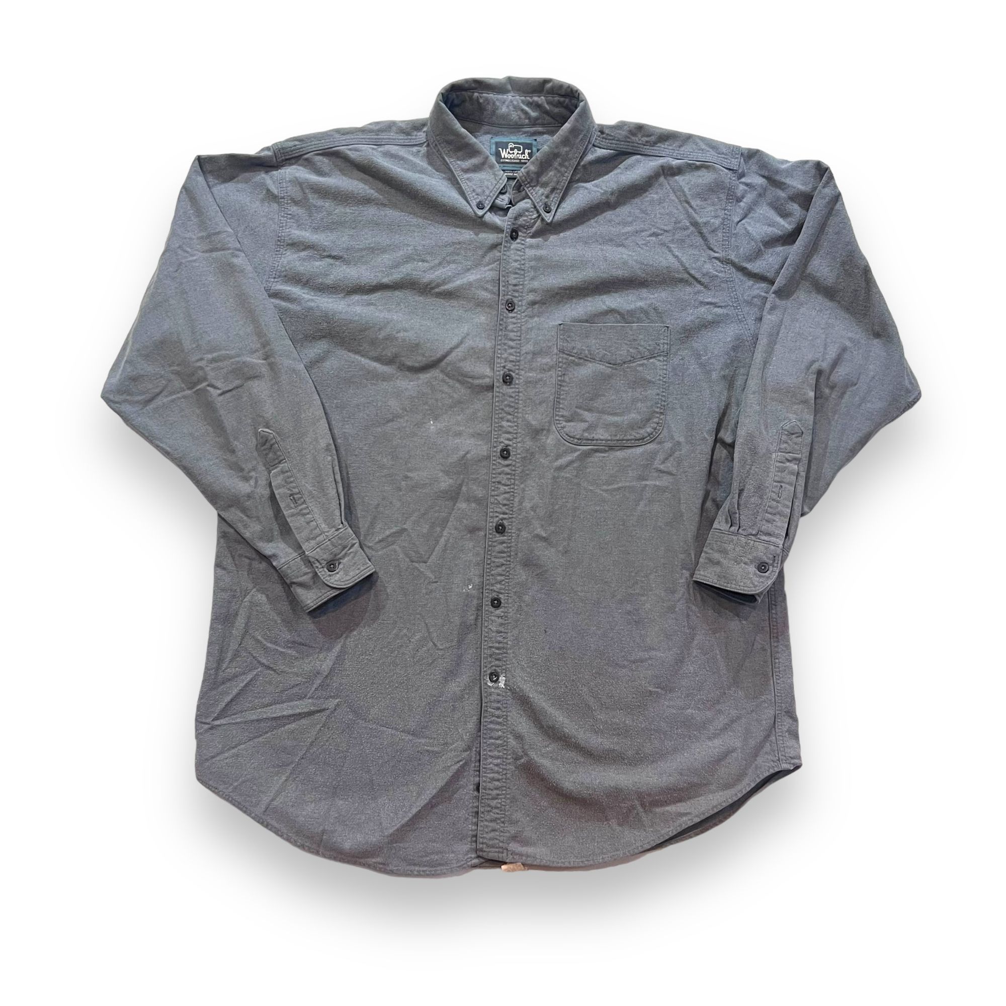 Woolrich Woolen Mills Vintage Woolrich Made in USA Flannel Button Up Slate 6431 Size US XL / EU 56 / 4 - 9 Thumbnail
