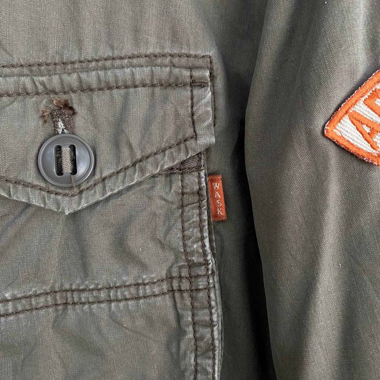 Japanese Brand × Vintage Vintage Wask Military 05 Army Crops Faux Fur Jacket Size US M / EU 48-50 / 2 - 6 Thumbnail