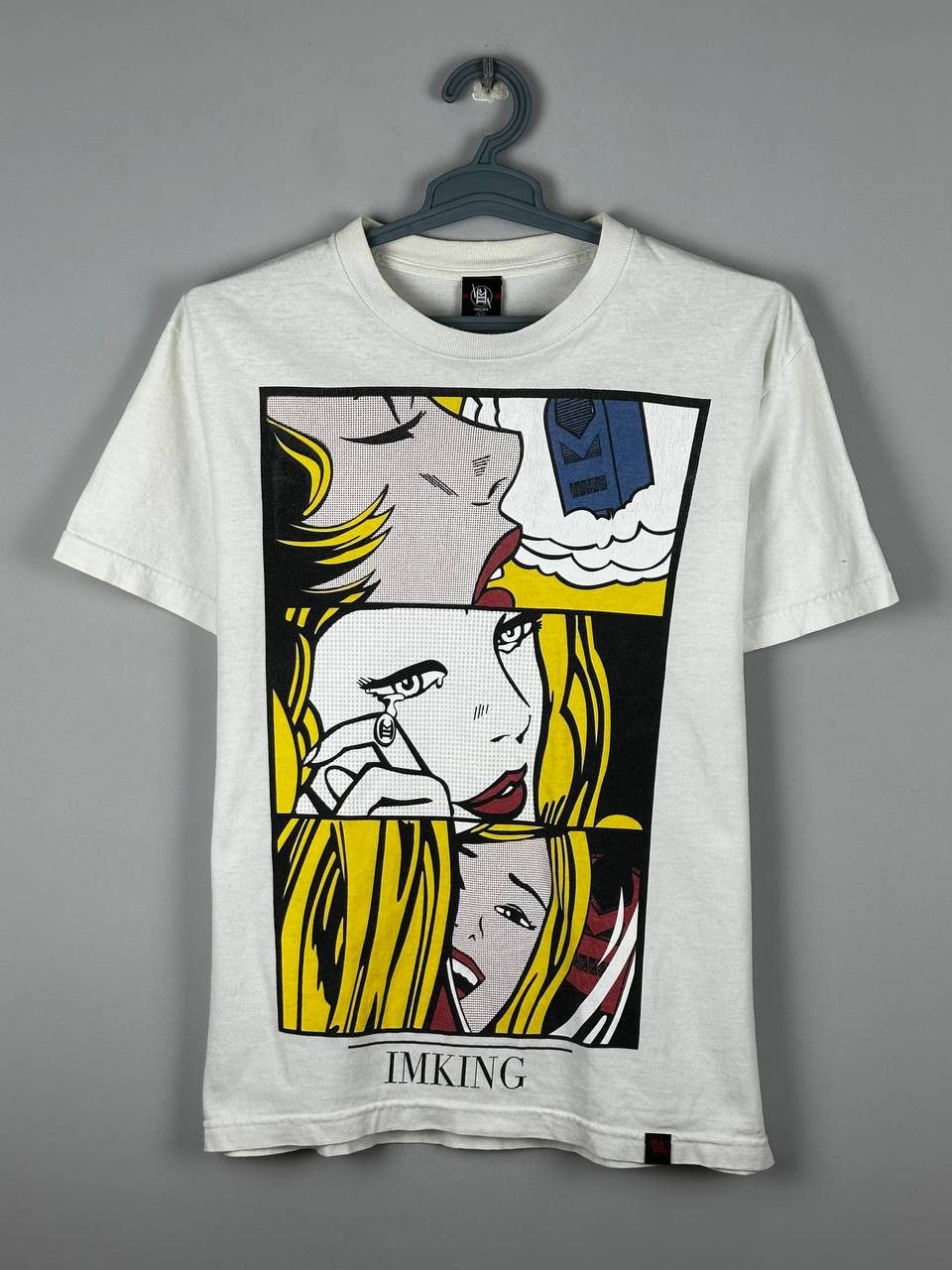 IMKING Vintage IMKING Hip Hop Graphic Print Comics T Shirt USA Size US M / EU 48-50 / 2 - 1 Thumbnail