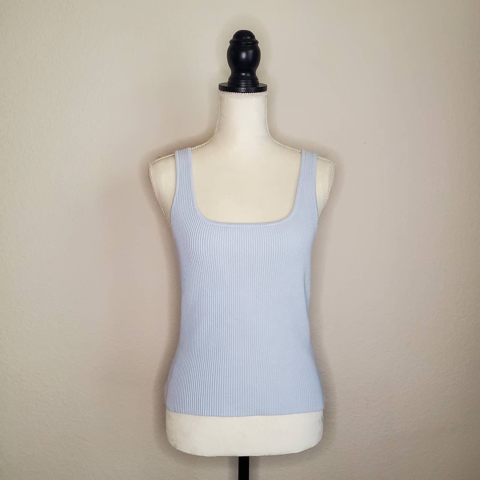 Aritzia Aritzia Sculpt Knit Squareneck Tank Large Grailed