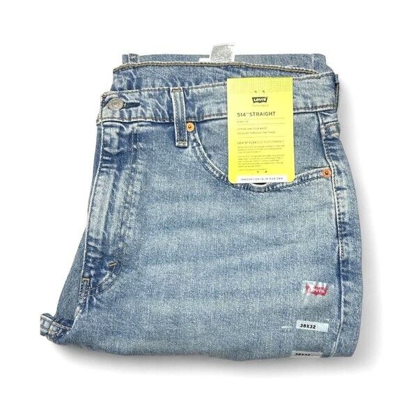 Levi's Levi's Mens Mid Rise Distressed Straight Leg Squirrelfish Je Size US 38 / EU 54 - 4 Thumbnail