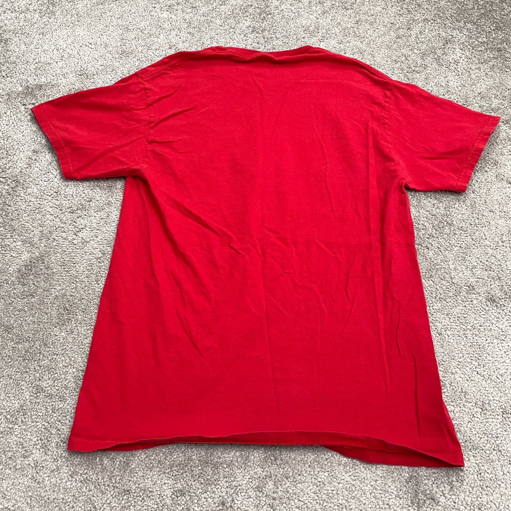 Disney Disney Minnie Mouse Graphic T-Shirt Womens Medium Red Crew Neck Cotton Mom Tee Size M / US 6-8 / IT 42-44 - 2 Thumbnail