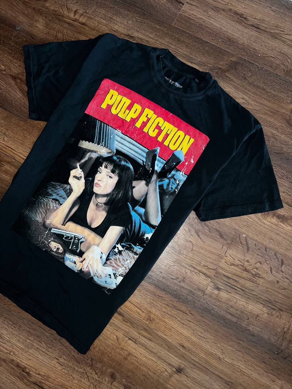 Vintage Vintage 1994 Pulp Fiction × Winterland Productions T-shirt Size US S / EU 44-46 / 1 - 2 Thumbnail
