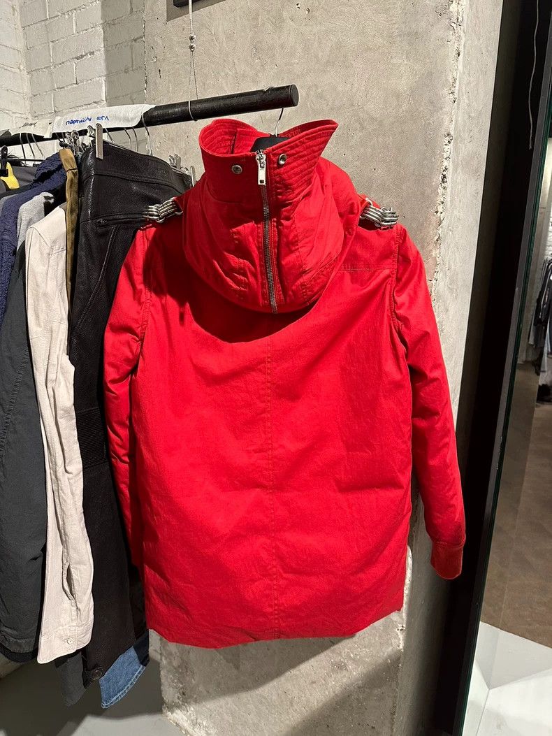 Rick Owens Rick Owens Cardinal Red Larry F/W19 Chain Detailed Cotton D Size US S / EU 44-46 / 1 - 2 Thumbnail