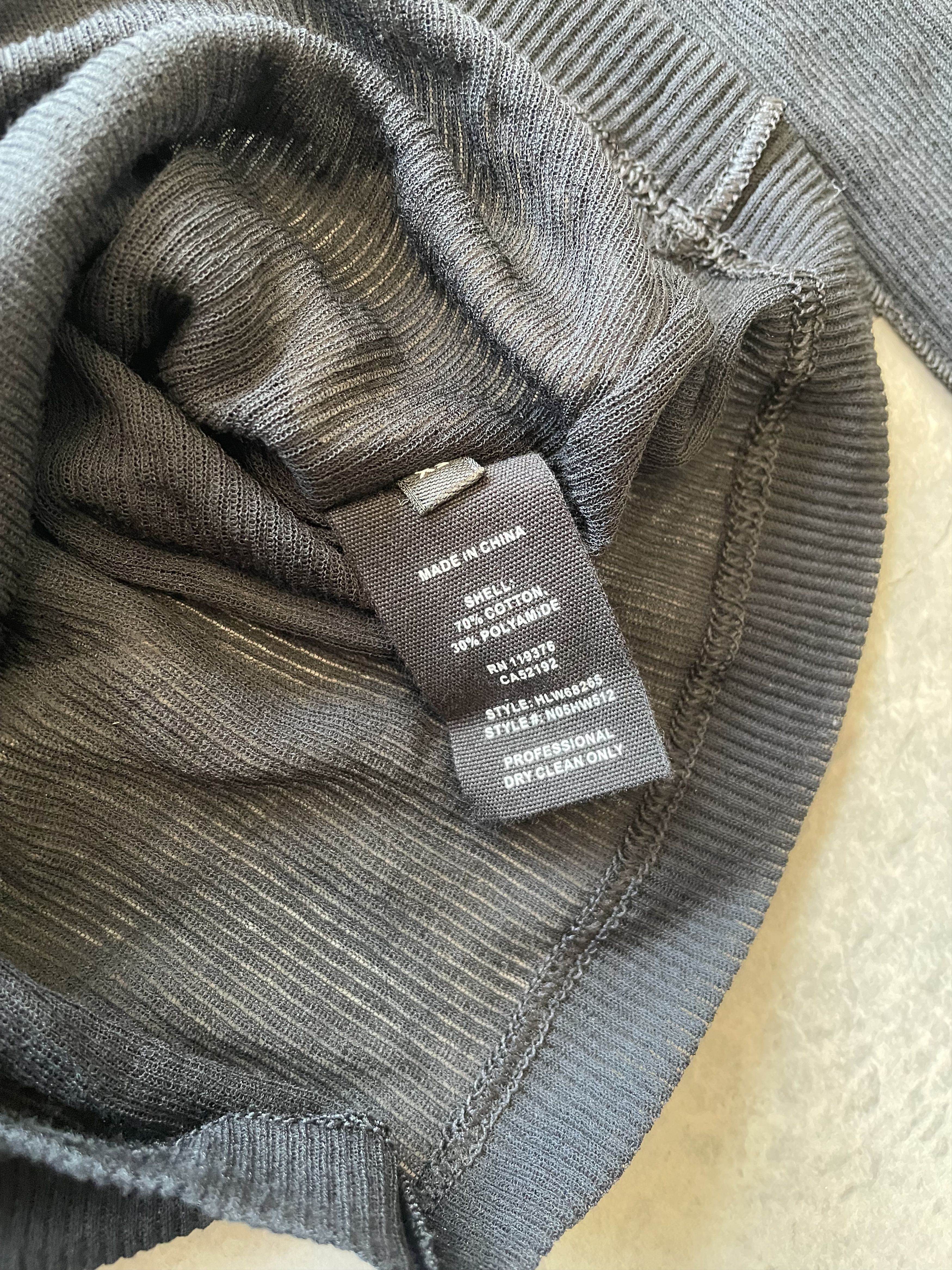 Helmut Lang Helmut Lang - Sheer Rib Shirt Size XS / US 0-2 / IT 36-38 - 5 Thumbnail