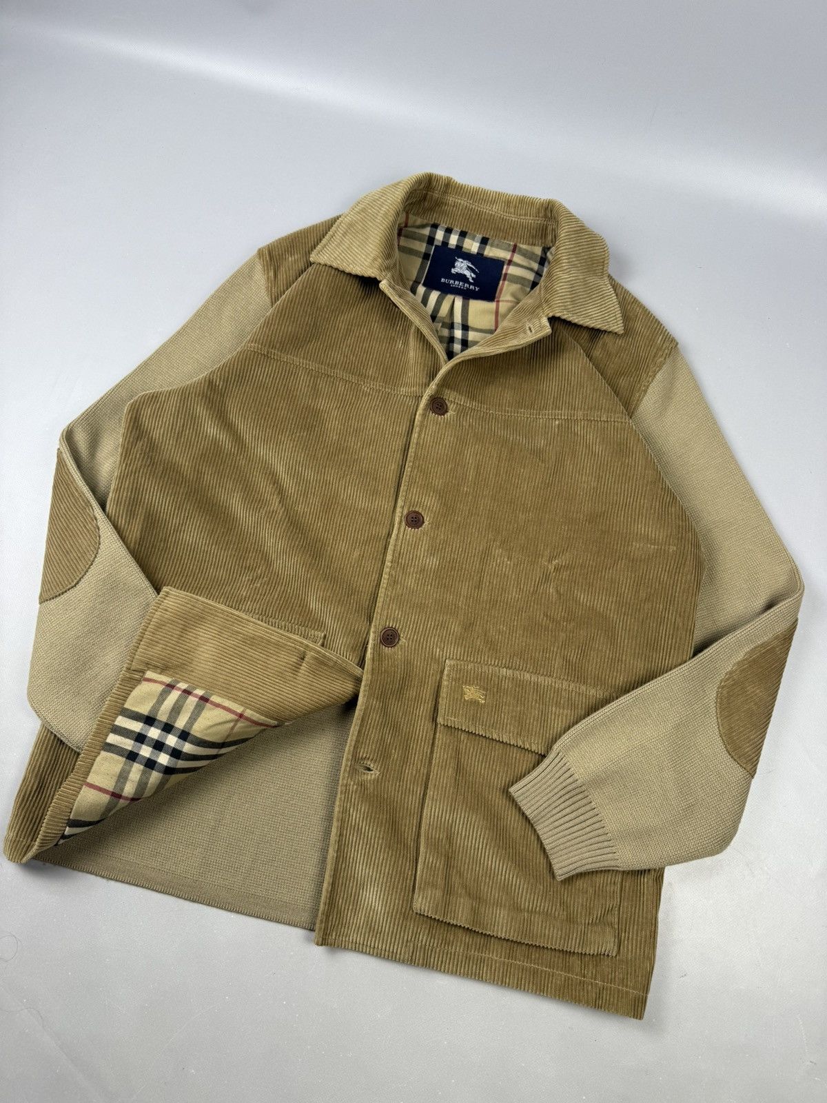 Burberry Burberry jacket curdoroy vintage novachek old money size 2XL Size US XXL / EU 58 / 5 - 1 Thumbnail