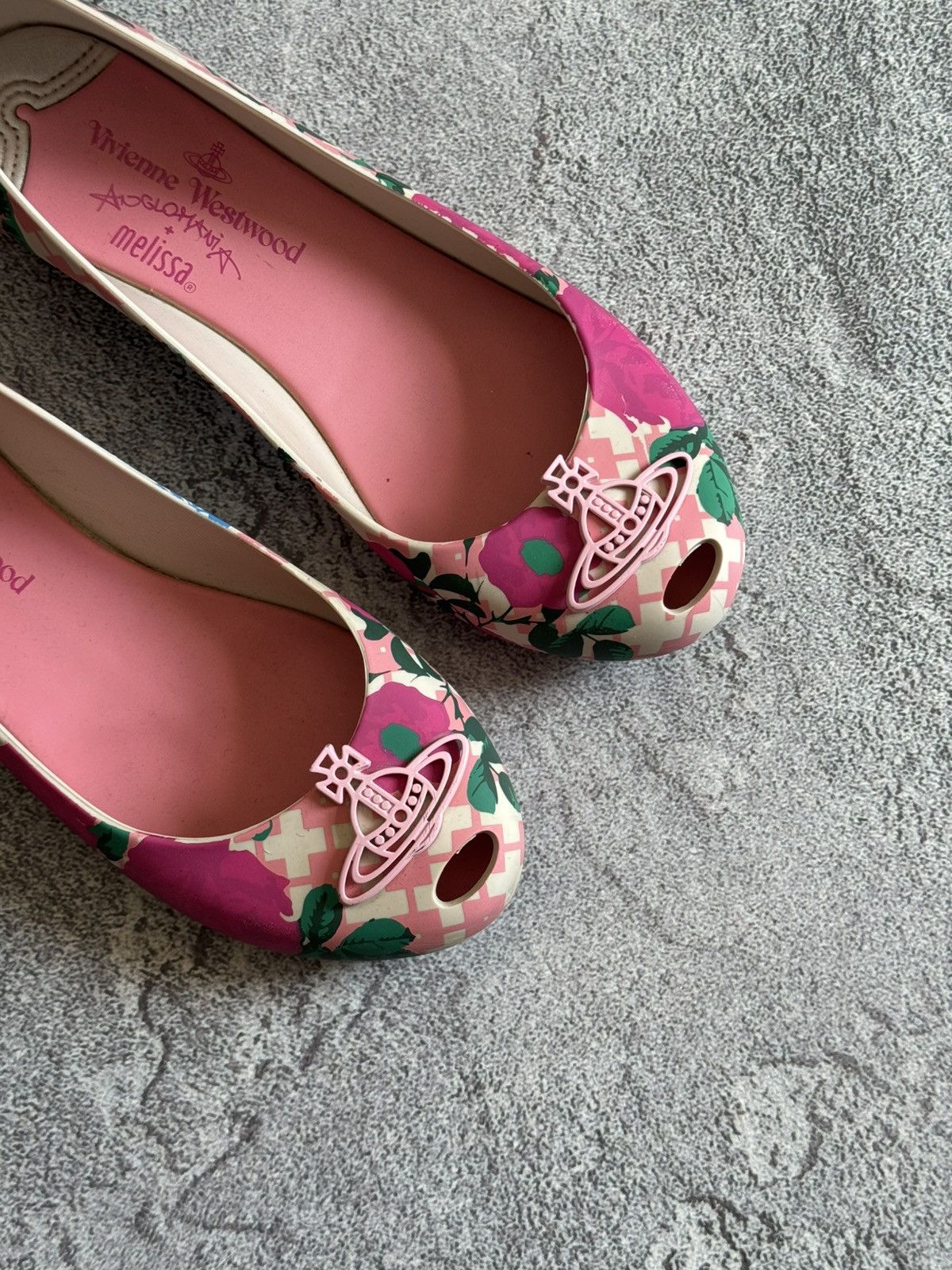 Vintage × Vivienne Westwood Vivienne Westwood anglomania Melissa US7/EUR38 shoes flats Size US 8 / IT 38 - 2 Thumbnail