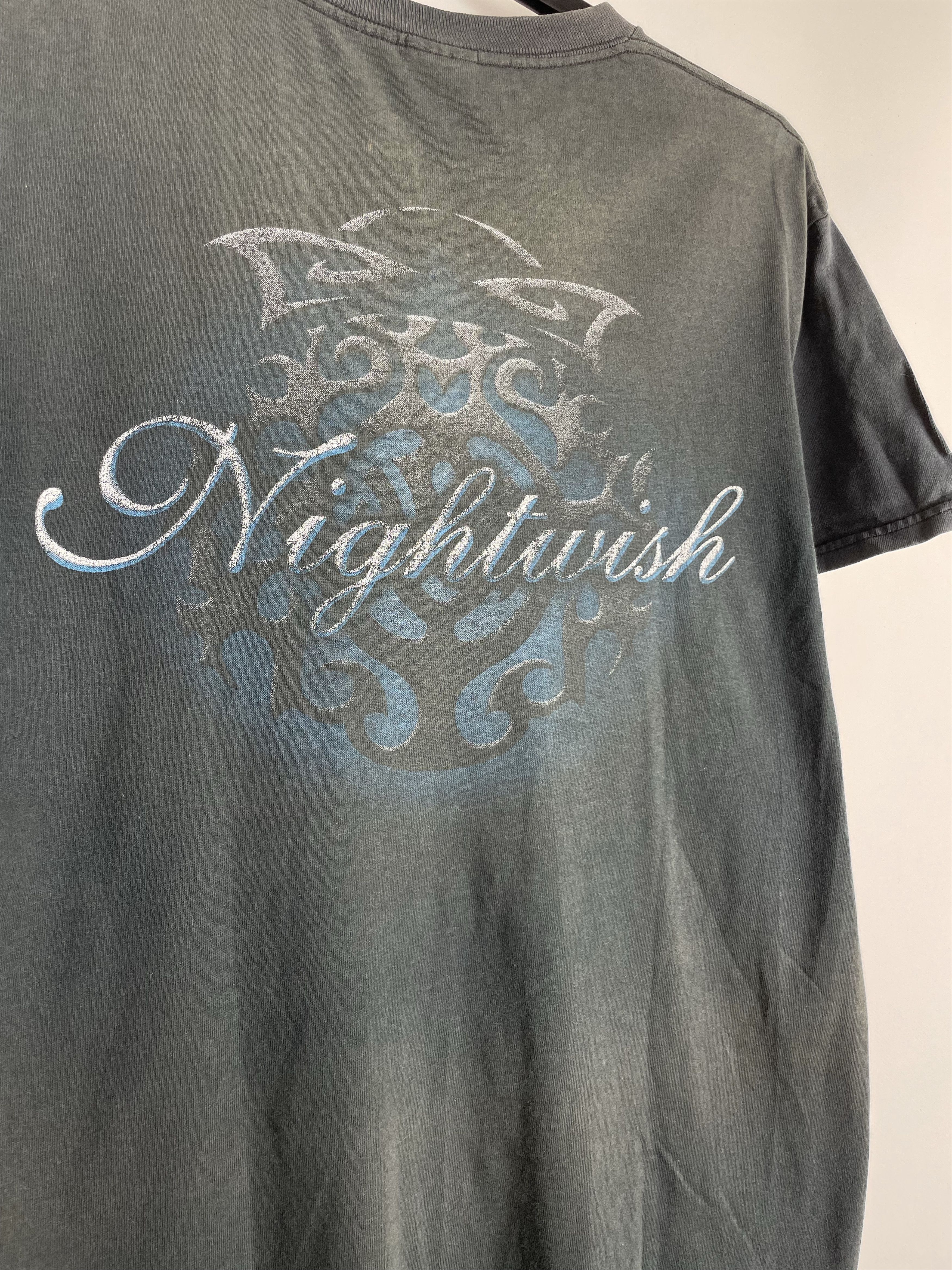 Band Tees × Vintage Vintage Nightwish Rock Band T-shirt tour 90s Size US M / EU 48-50 / 2 - 12 Thumbnail