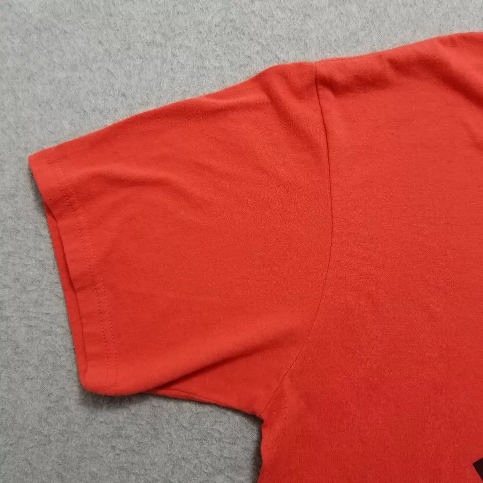 Adidas Adidas Shirt Mens Medium Red Crew Neck Short Sleeve Logo Size US M / EU 48-50 / 2 - 2 Thumbnail