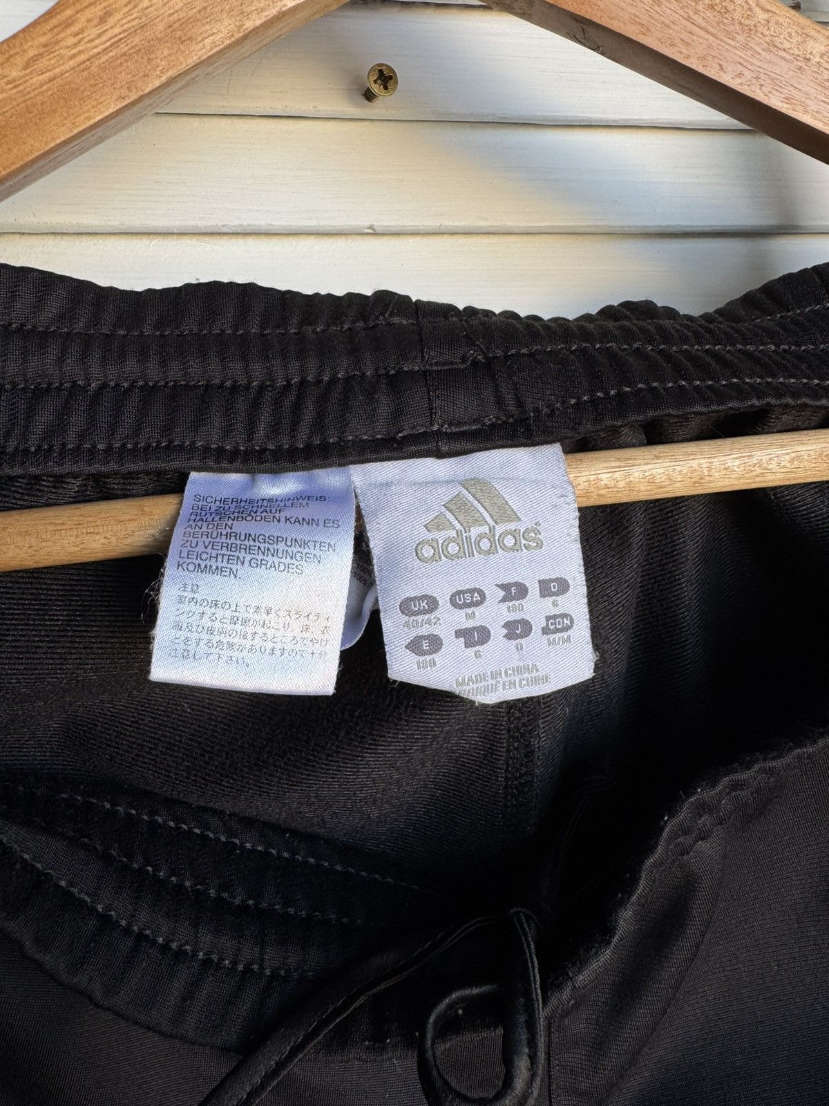 Adidas Vintage Adidas FC Milan Track Training Soccer Pants Black Size US 34 / EU 50 - 12 Thumbnail