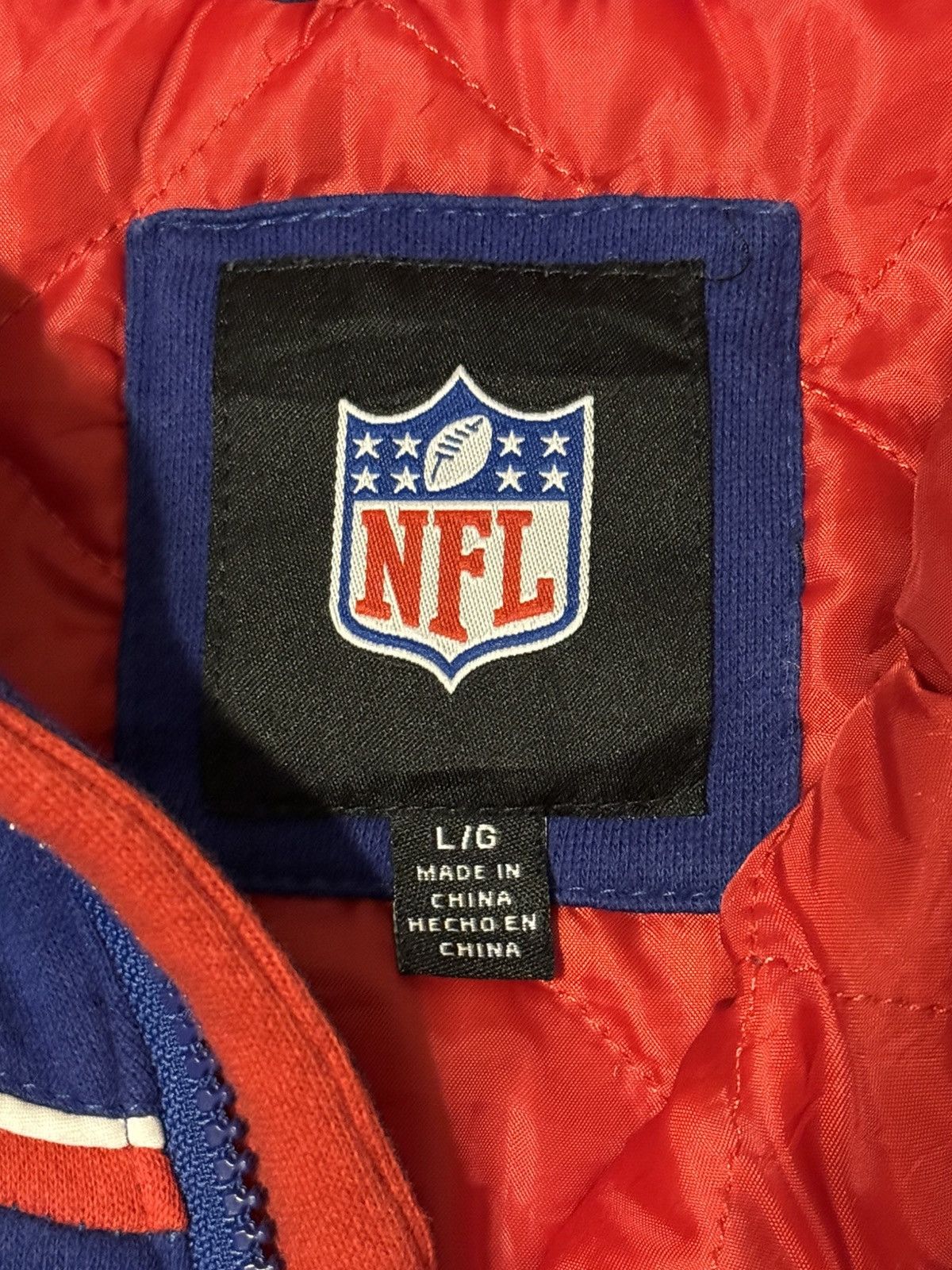 NFL Vintage NFL New York Giants Jacket Mens Size Large Size US L / EU 52-54 / 3 - 6 Thumbnail