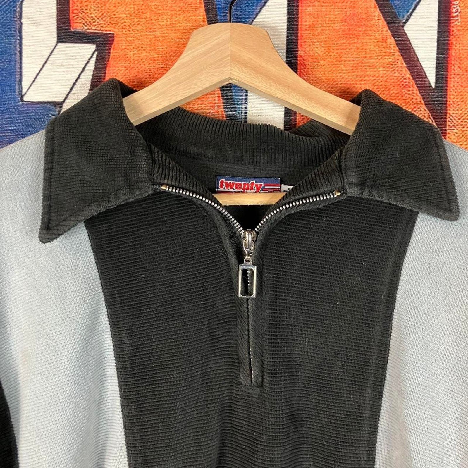 Other Vintage Y2K 00's Twenty Six Red Quarter Zip Pullover Size XL Size US XL / EU 56 / 4 - 4 Thumbnail