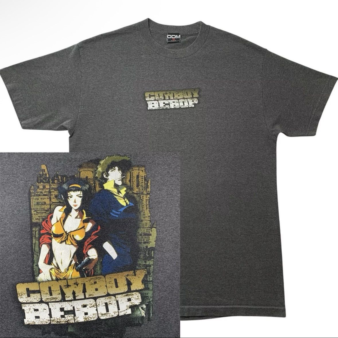 ODM × Vintage Vintage Cowboy Bebop Anime T Shirt Mens Size Large ODM 90s Size US L / EU 52-54 / 3 - 1 Thumbnail