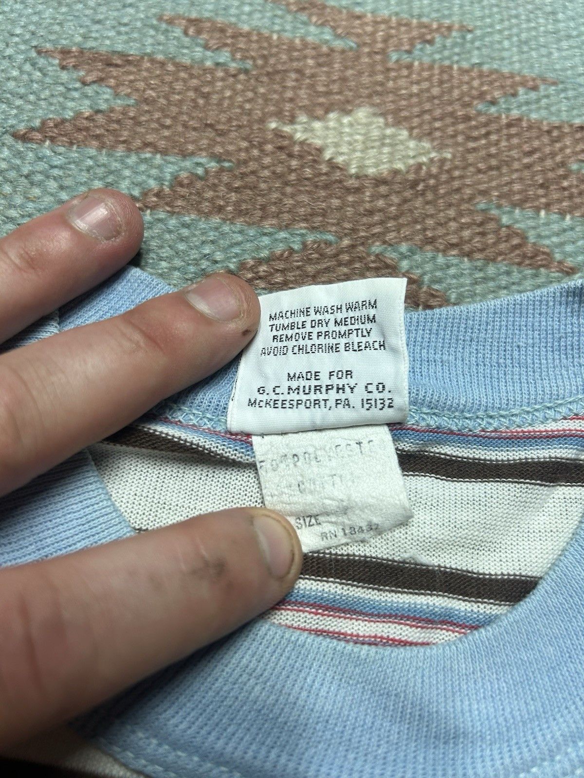 Vintage Vintage 70s striped t shirt soft boys 14 women’s baby tee Size S / US 4 / IT 40 - 7 Thumbnail