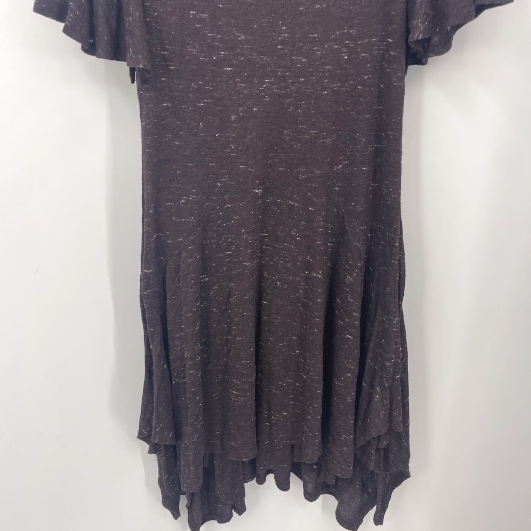 Anthropologie Anthropologie Dolan Dress Womens XS Brown Minimalist T-Shirt Dress Casual Bohemian Size XS / US 0-2 / IT 36-38 - 4 Thumbnail