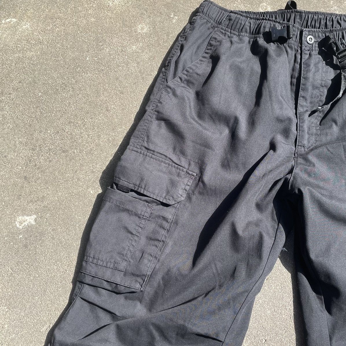 Converse RARE Y2K Converse Multipocket Tactical Cargo Baggy Pants Size US 36 / EU 52 - 3 Thumbnail