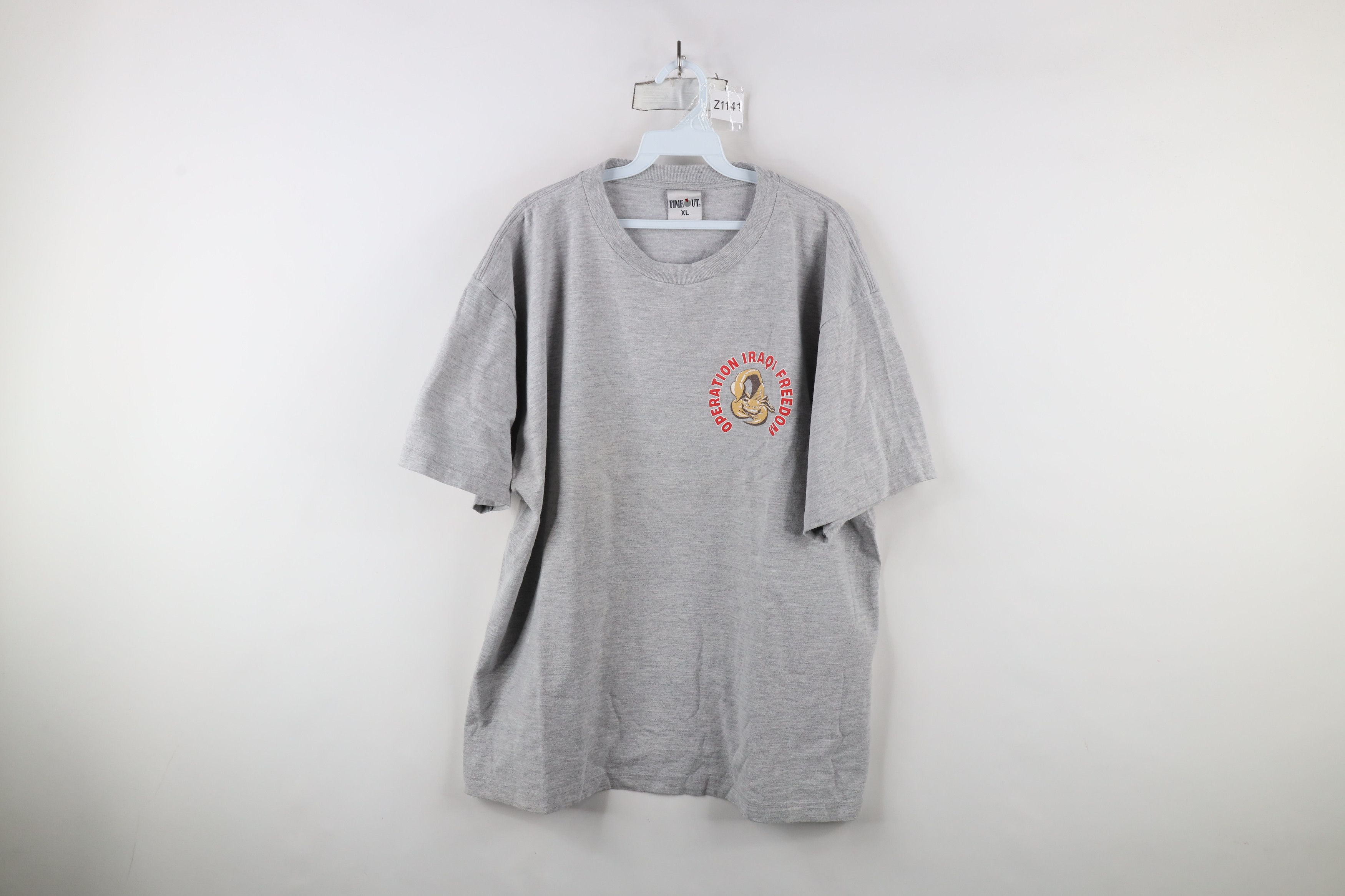 Vintage Vintage Y2K 2003 Freedom Scorpion Let Freedom Sting T-Shirt Size US XL / EU 56 / 4 - 1 Thumbnail