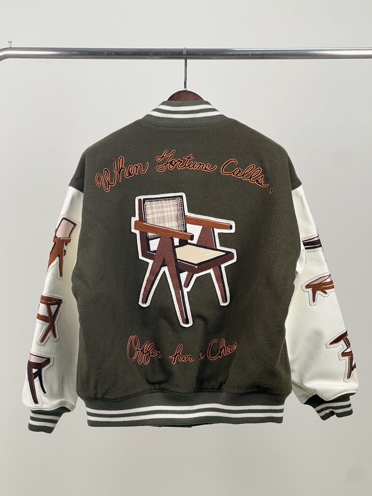 Chair varsity jacket M