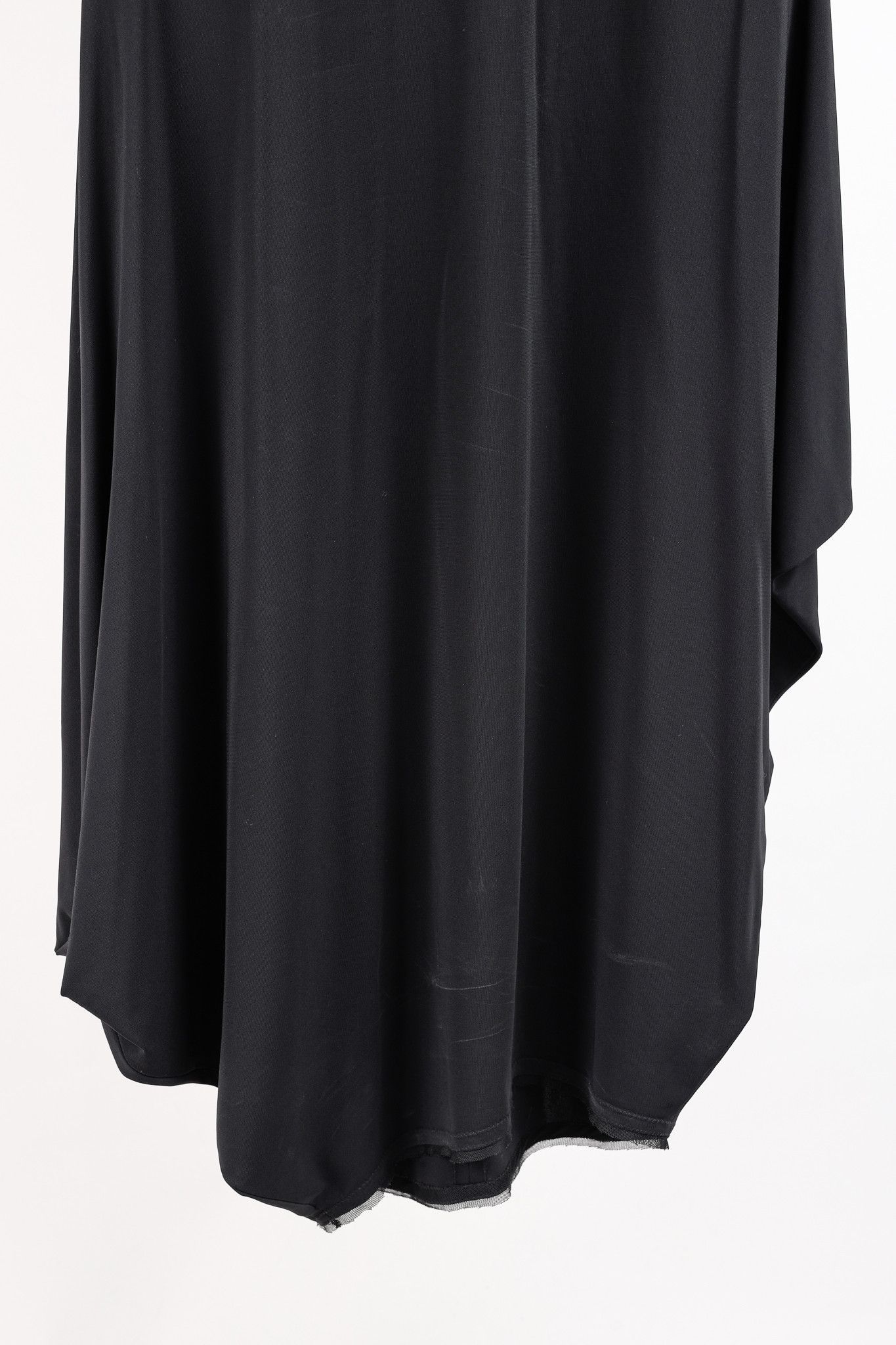 Marie Saint Pierre Marie Saint Pierre Ruffle Neck Asymmetrical Tulle Trim Dress Size M / US 6-8 / IT 42-44 - 7 Thumbnail