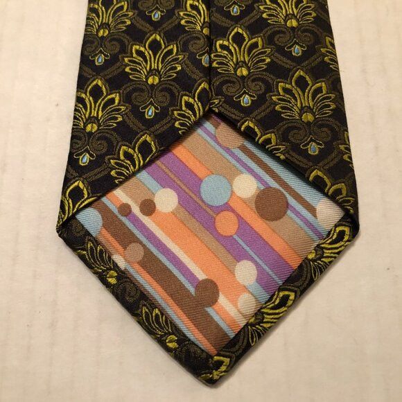 Ted Baker Ted Baker men's new silk tie 3 1/2" X 59" Size ONE SIZE - 3 Thumbnail