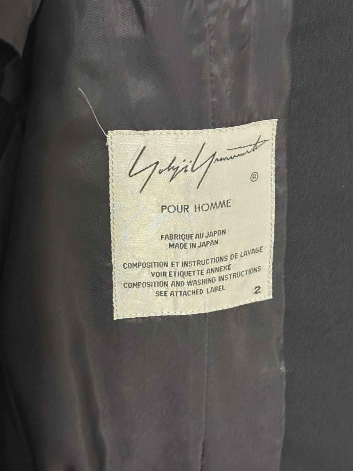 Yohji Yamamoto Yohji Yamamoto Pour Home 19SS Multi Pocket Blazer Size US M / EU 48-50 / 2 - 6 Thumbnail