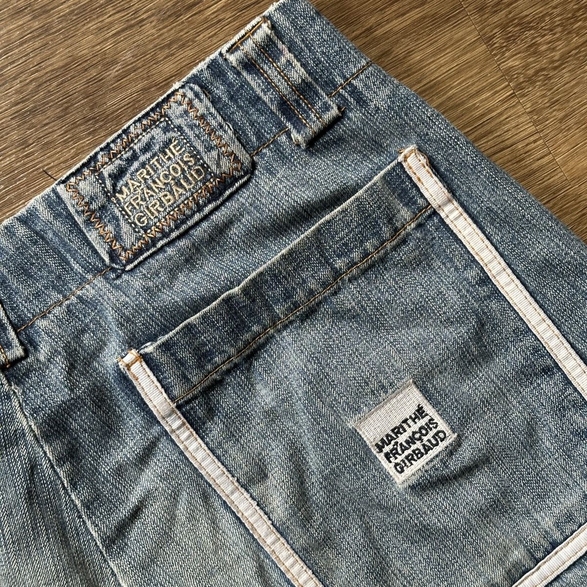 Marithe + Francois Girbaud Marithe Francois Girbaud Denim Jeans Size US 36 / EU 52 - 7 Thumbnail