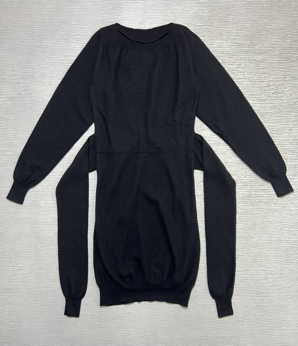 MM6 Maison Margiela MM6 - Four Sleeves Knit One Piece Wool Dress Size S / US 4 / IT 40 - 4 Thumbnail