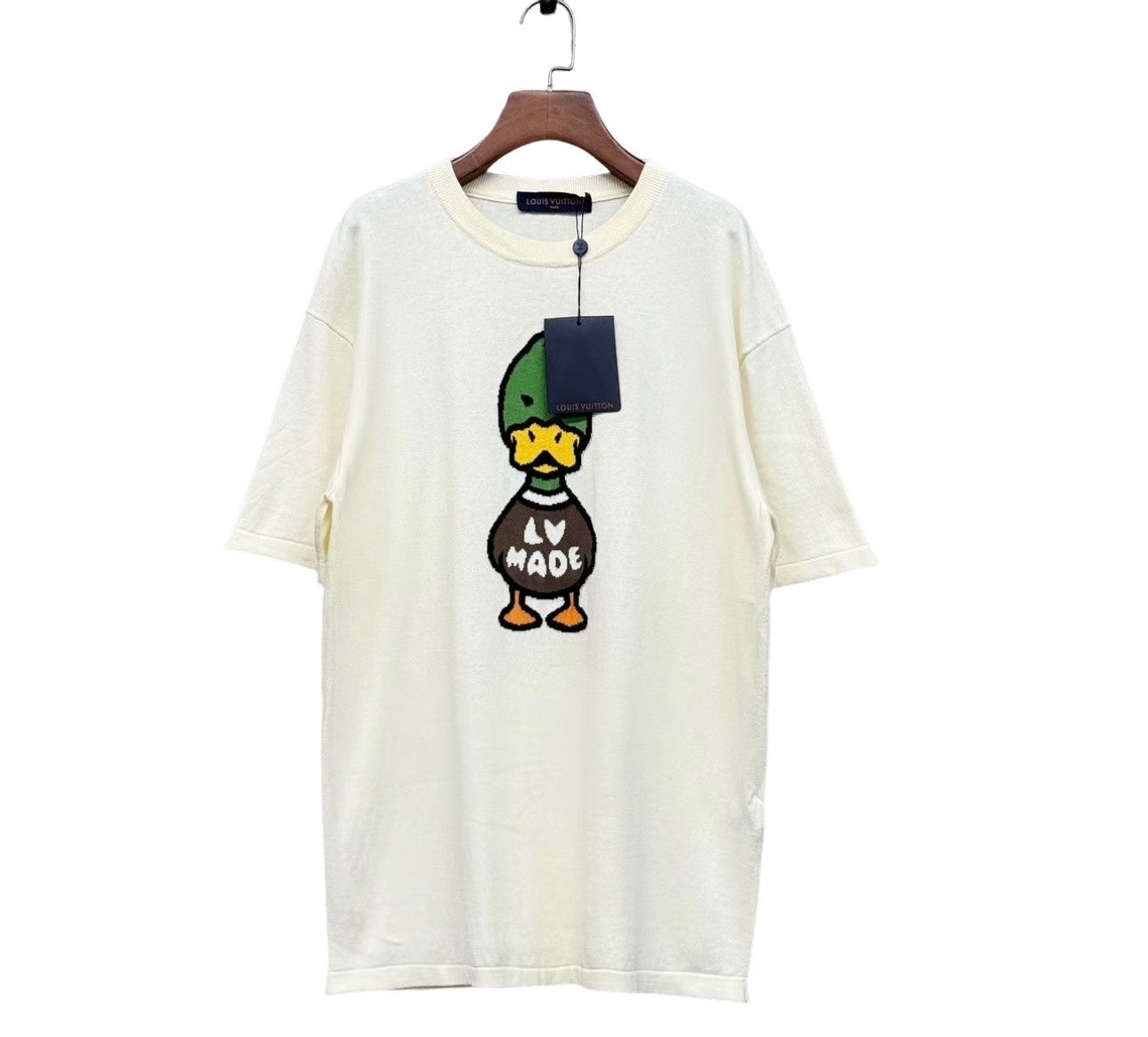 Louis Vuitton Louis Vuitton Nigo Duck T-Shirt Size L Size US L / EU 52-54 / 3 - 1 Thumbnail