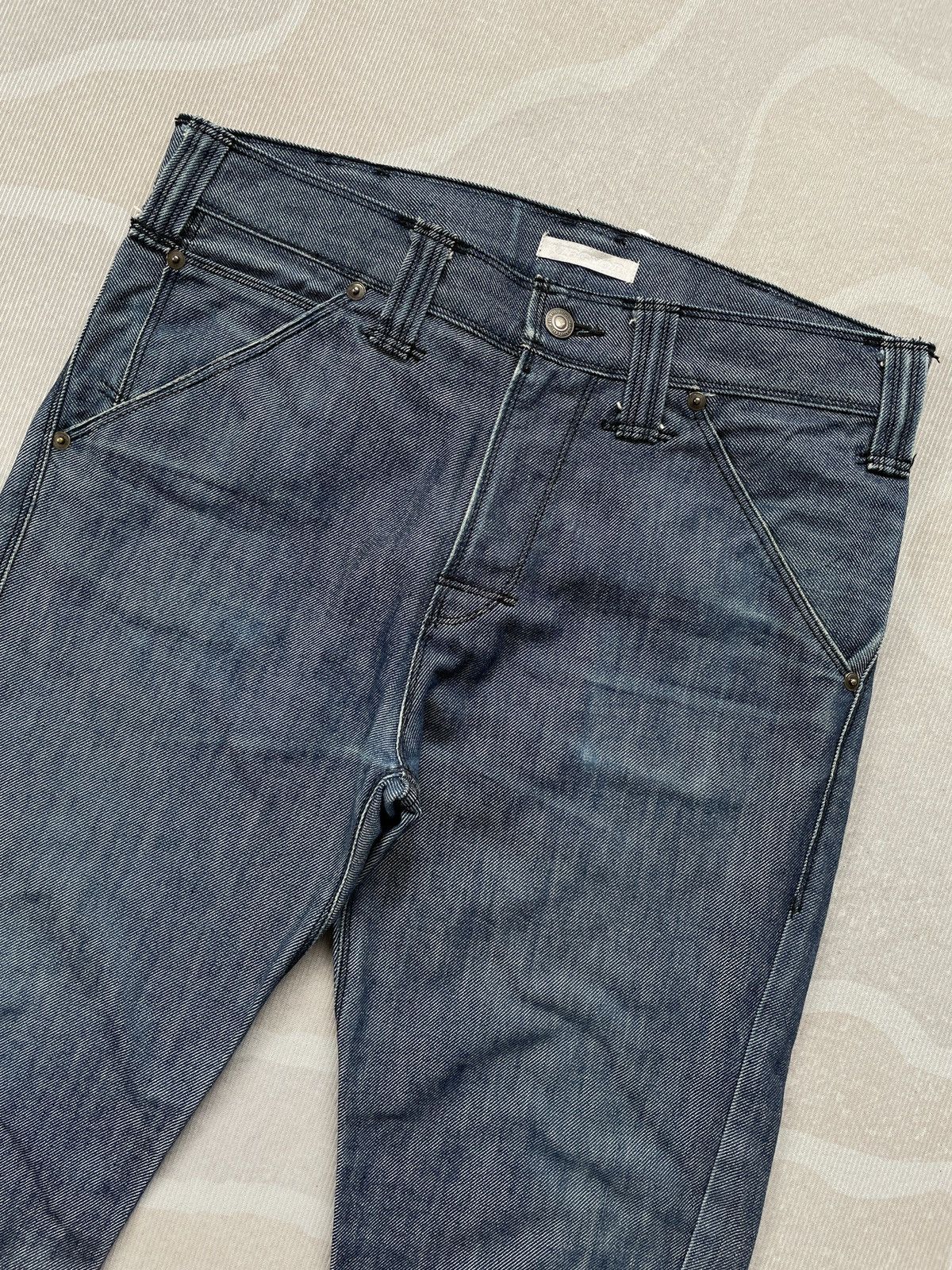 Japanese Brand Vibgyor Skinny Zipper Legs Jeans (P99) Size US 32 / EU 48 - 3 Thumbnail