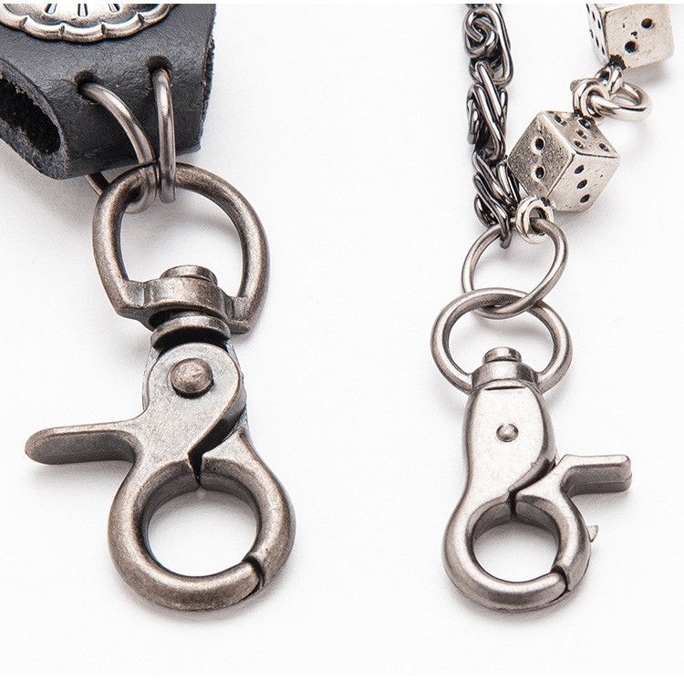 Other Skull Chain Keychain Size ONE SIZE - 4 Thumbnail