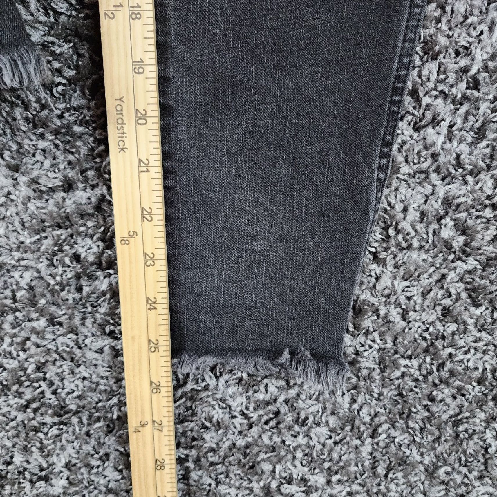Madewell Madewell Jeans Women 27P Petites 10" High Rise Skinny Black Womens Size 27" / US 4 / IT 40 - 6 Thumbnail