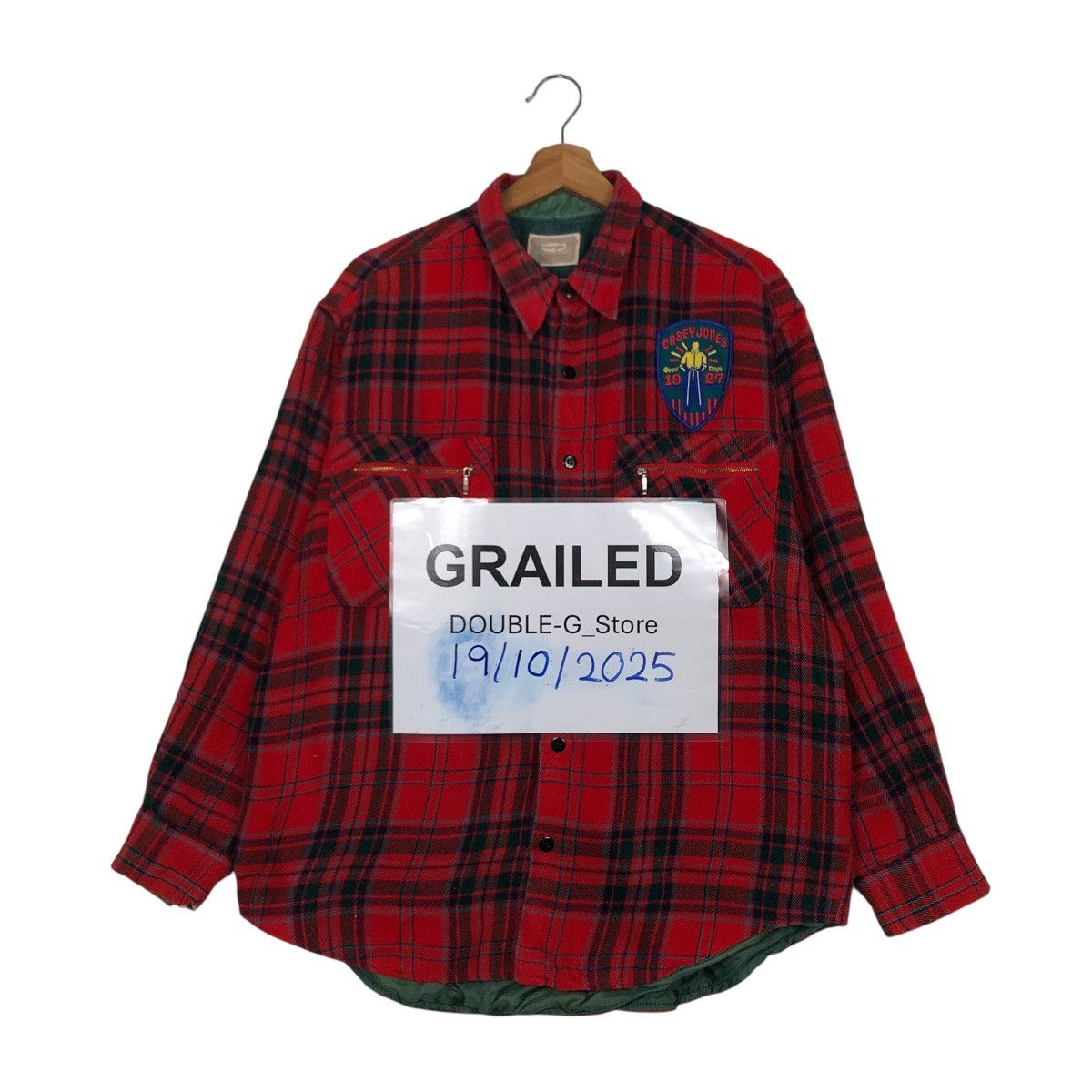 Japanese Brand 📌Vintage Chore Tartan Wrangler Japan Issey Miyake Size US M / EU 48-50 / 2 - 1 Thumbnail