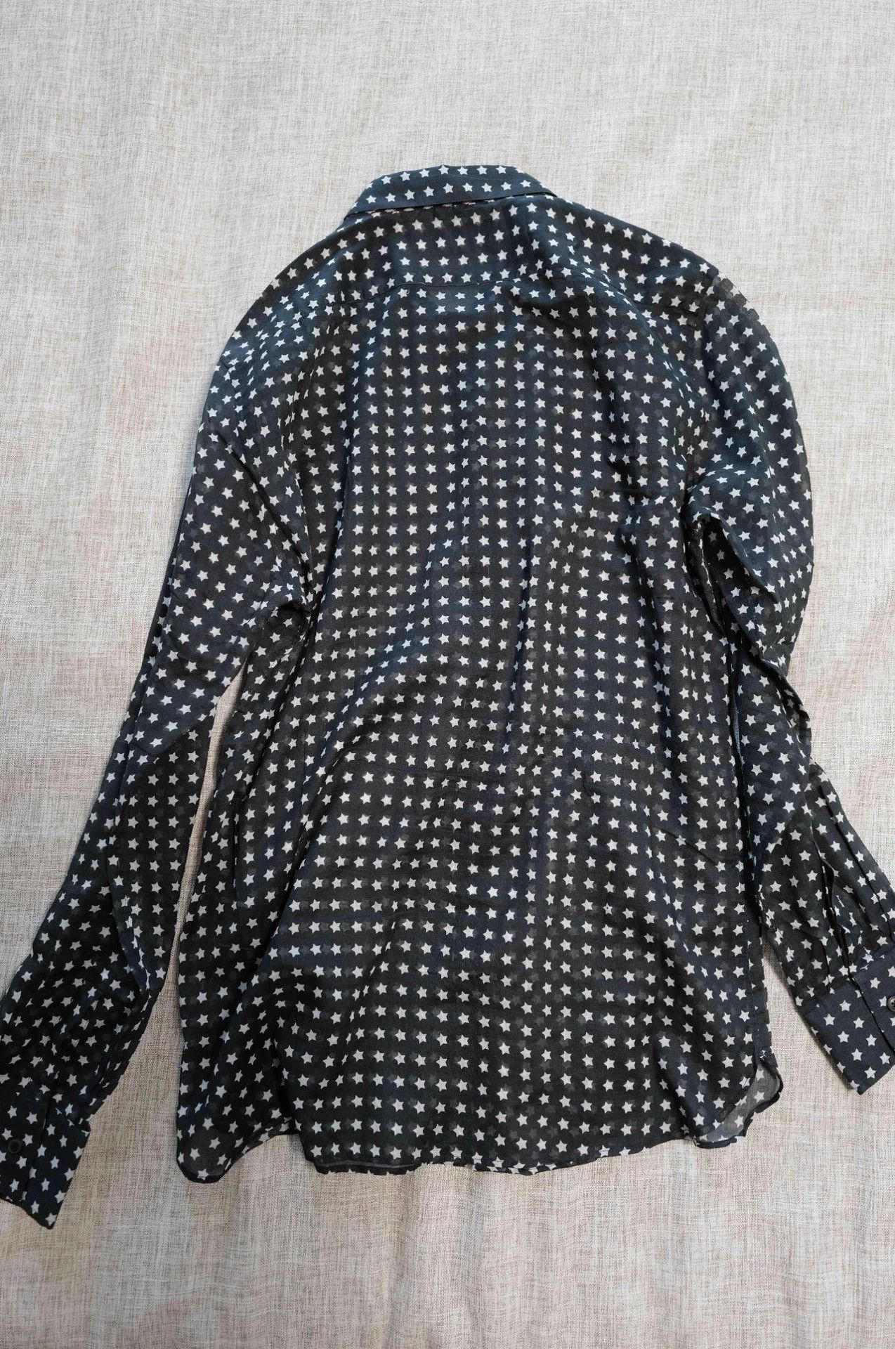 GARCONS INFIDELES Garcons Infideles Black Star Cotton Shirt SLP-FrenchRock Size US S / EU 44-46 / 1 - 3 Thumbnail